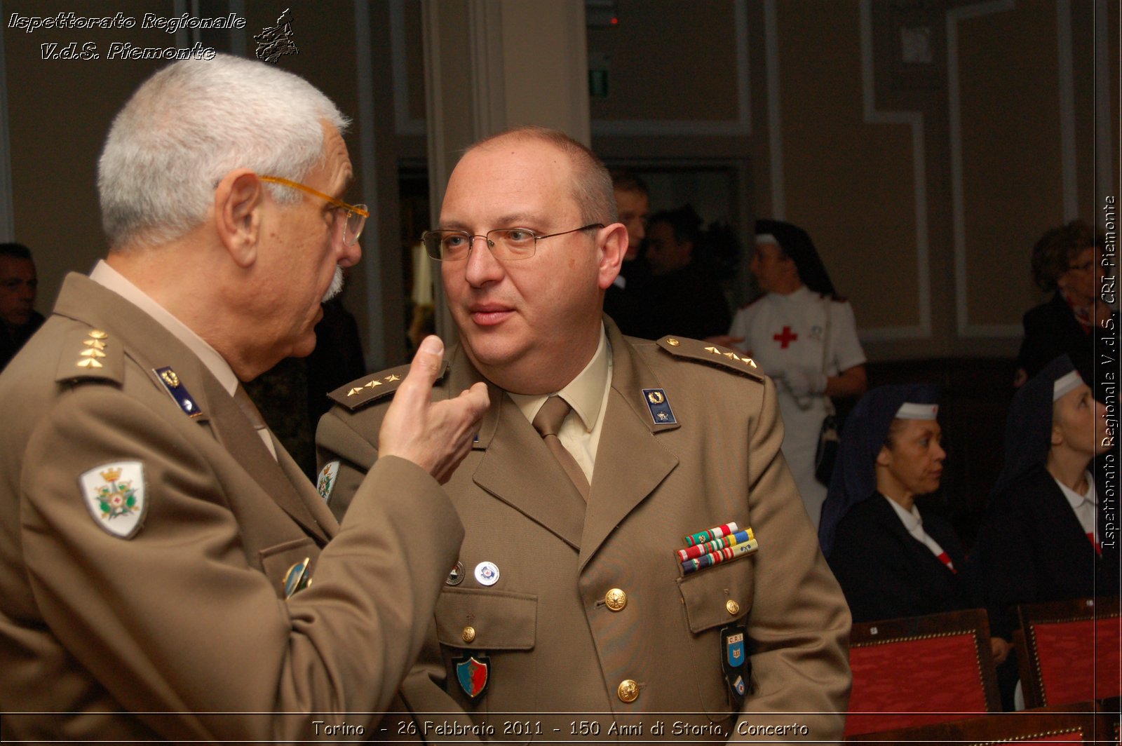 Torino  - 26 Febbraio 2011 - 150 Anni di Storia, Concerto -  Croce Rossa Italiana - Ispettorato Regionale Volontari del Soccorso Piemonte