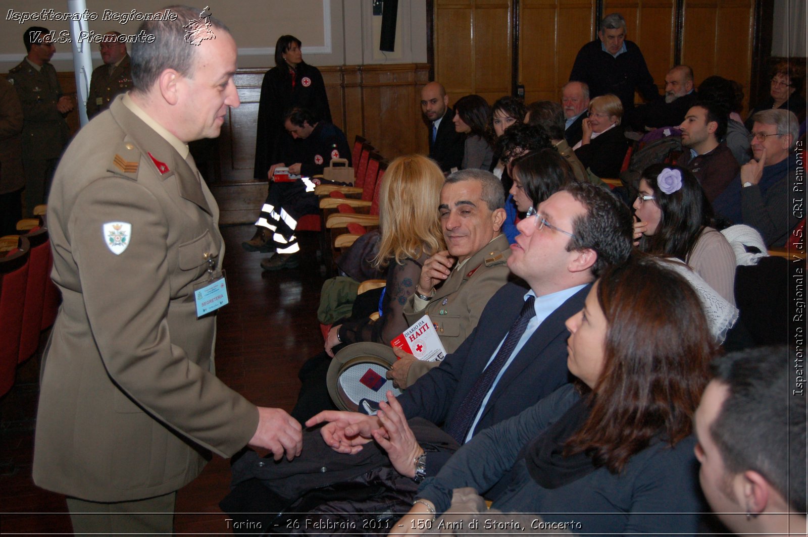 Torino  - 26 Febbraio 2011 - 150 Anni di Storia, Concerto -  Croce Rossa Italiana - Ispettorato Regionale Volontari del Soccorso Piemonte