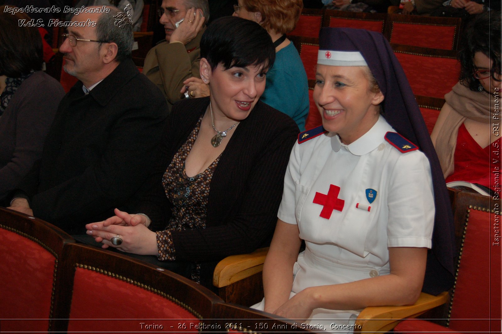 Torino  - 26 Febbraio 2011 - 150 Anni di Storia, Concerto -  Croce Rossa Italiana - Ispettorato Regionale Volontari del Soccorso Piemonte