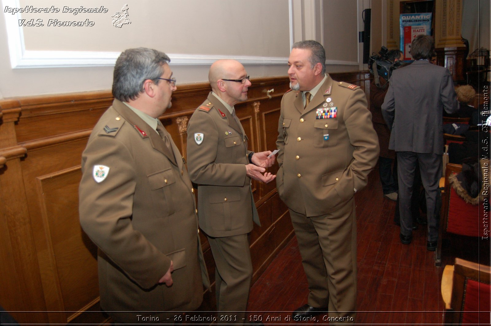 Torino  - 26 Febbraio 2011 - 150 Anni di Storia, Concerto -  Croce Rossa Italiana - Ispettorato Regionale Volontari del Soccorso Piemonte