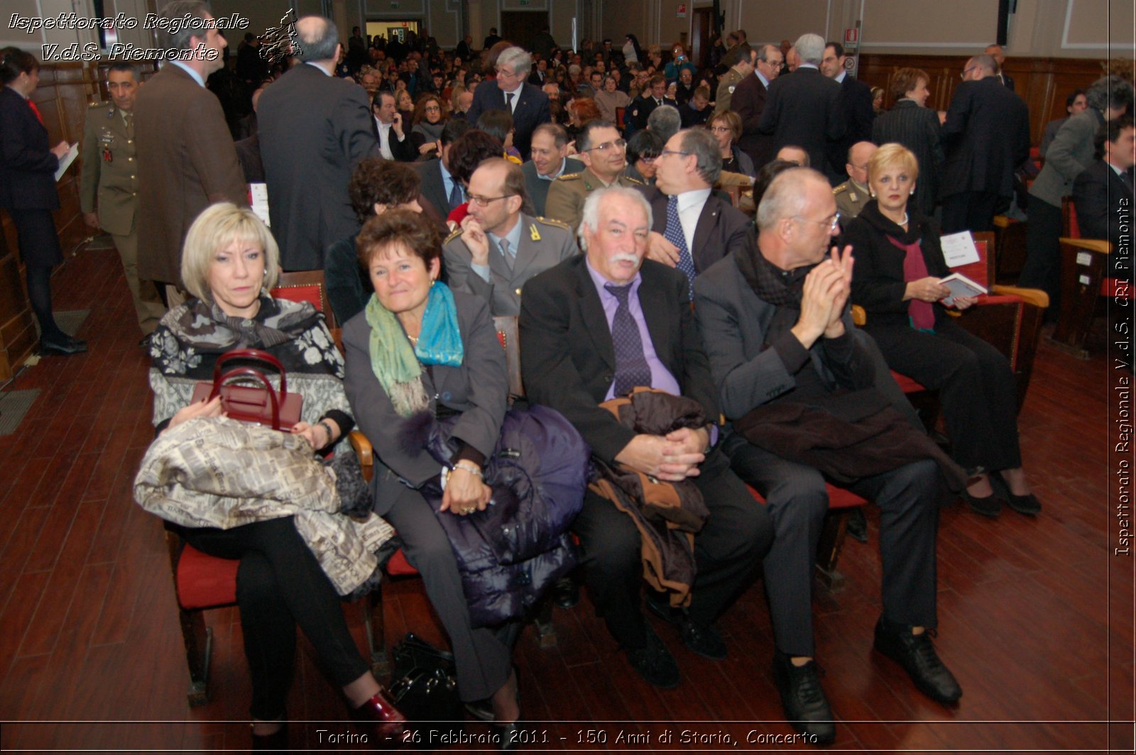 Torino  - 26 Febbraio 2011 - 150 Anni di Storia, Concerto -  Croce Rossa Italiana - Ispettorato Regionale Volontari del Soccorso Piemonte