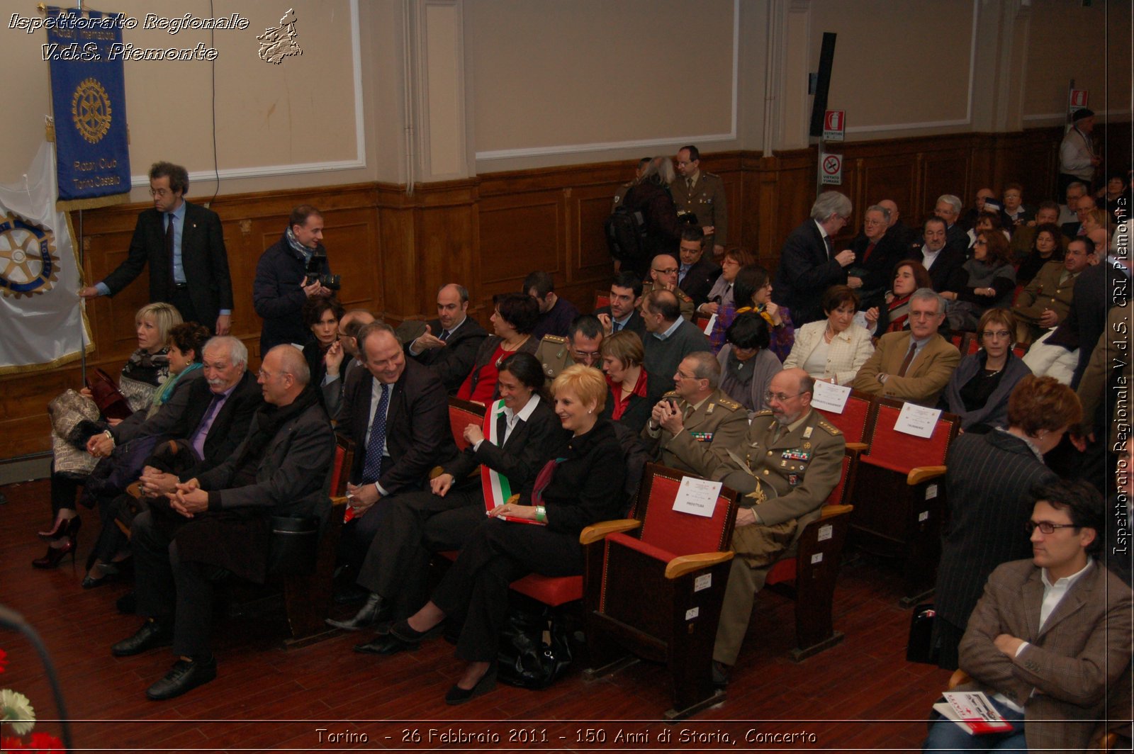 Torino  - 26 Febbraio 2011 - 150 Anni di Storia, Concerto -  Croce Rossa Italiana - Ispettorato Regionale Volontari del Soccorso Piemonte