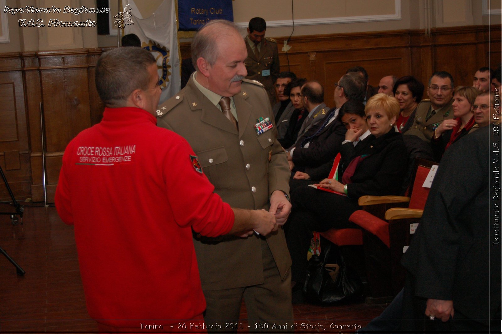 Torino  - 26 Febbraio 2011 - 150 Anni di Storia, Concerto -  Croce Rossa Italiana - Ispettorato Regionale Volontari del Soccorso Piemonte