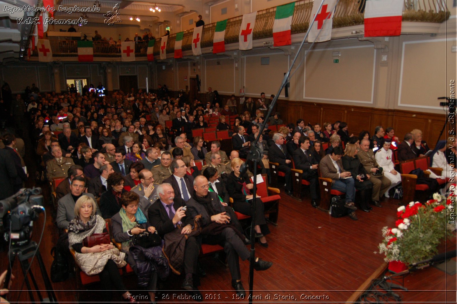 Torino  - 26 Febbraio 2011 - 150 Anni di Storia, Concerto -  Croce Rossa Italiana - Ispettorato Regionale Volontari del Soccorso Piemonte