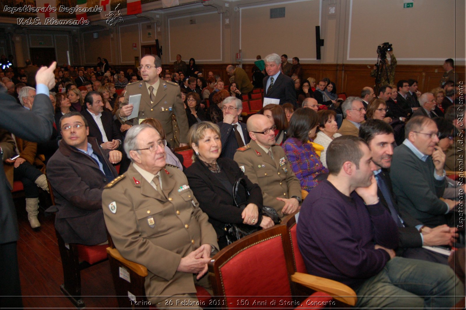 Torino  - 26 Febbraio 2011 - 150 Anni di Storia, Concerto -  Croce Rossa Italiana - Ispettorato Regionale Volontari del Soccorso Piemonte