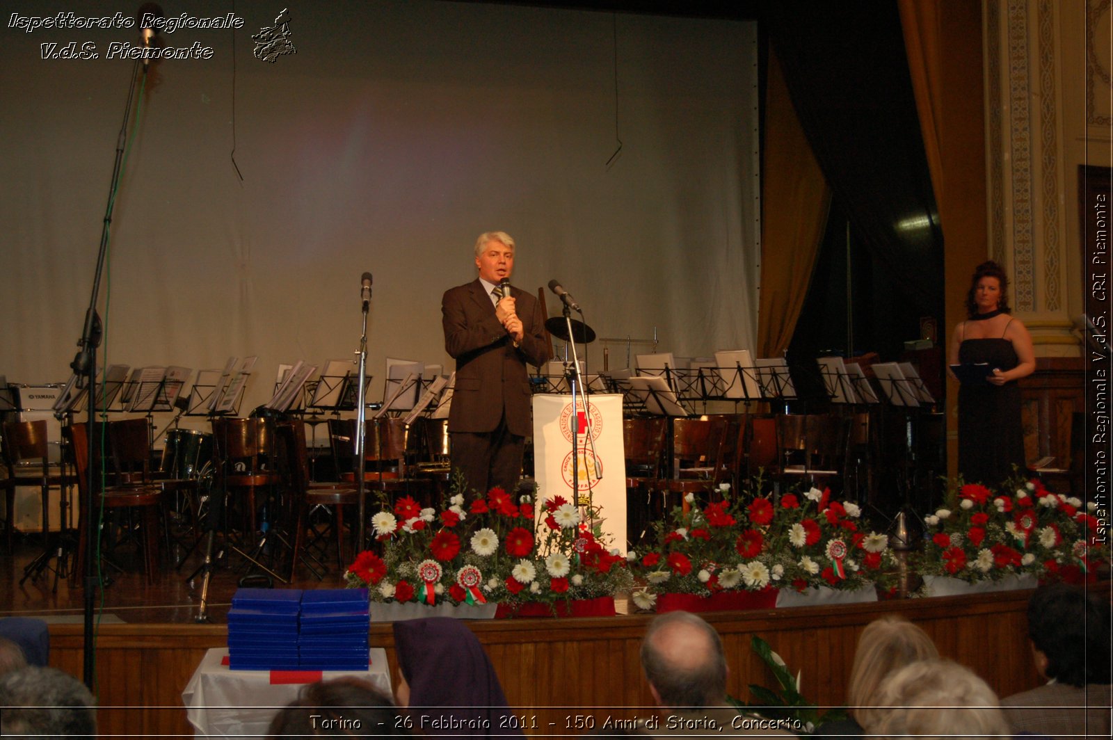 Torino  - 26 Febbraio 2011 - 150 Anni di Storia, Concerto -  Croce Rossa Italiana - Ispettorato Regionale Volontari del Soccorso Piemonte