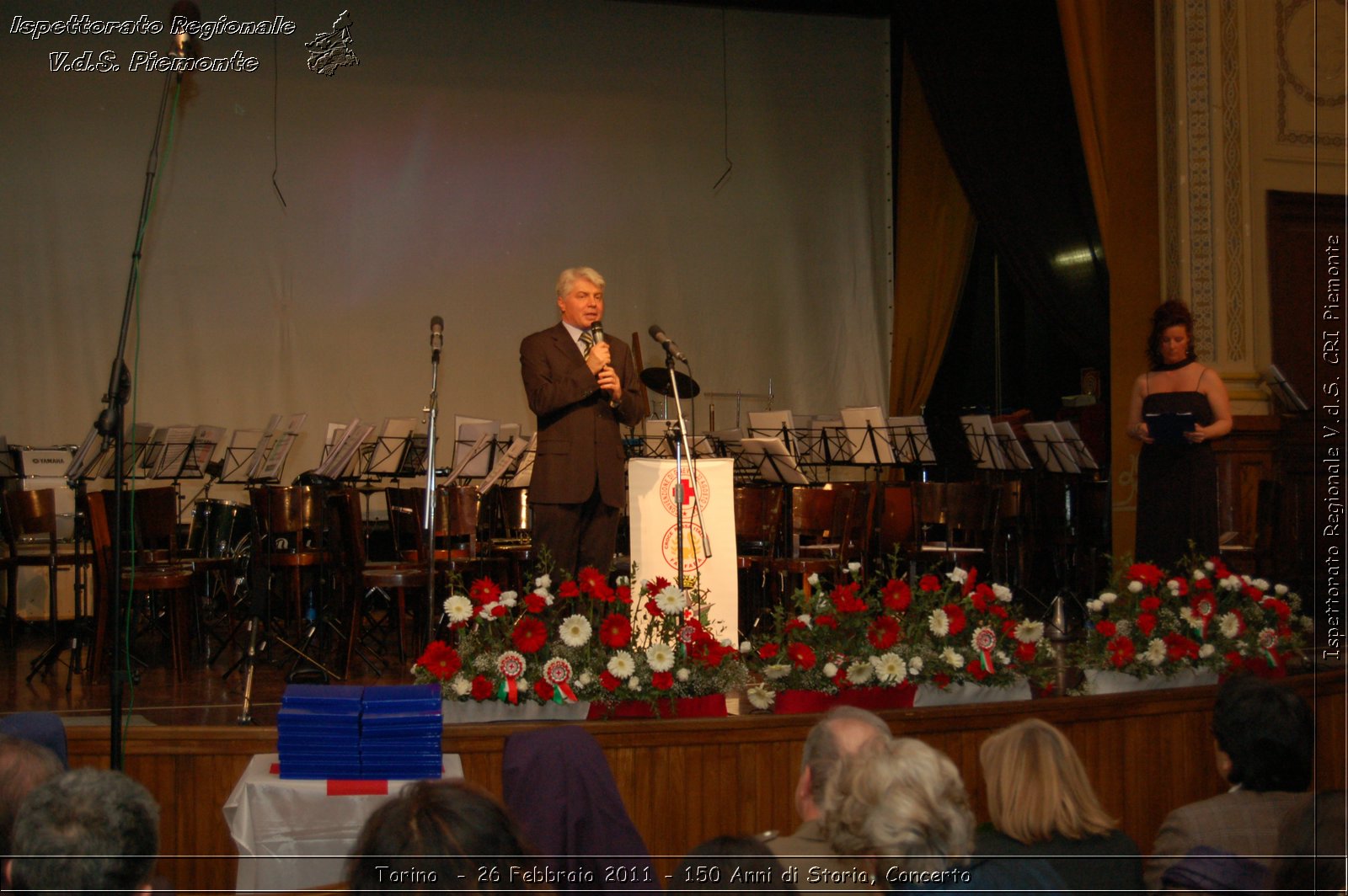 Torino  - 26 Febbraio 2011 - 150 Anni di Storia, Concerto -  Croce Rossa Italiana - Ispettorato Regionale Volontari del Soccorso Piemonte