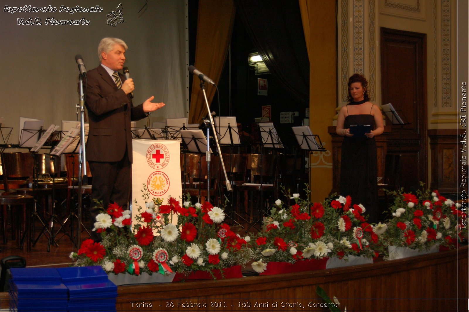 Torino  - 26 Febbraio 2011 - 150 Anni di Storia, Concerto -  Croce Rossa Italiana - Ispettorato Regionale Volontari del Soccorso Piemonte