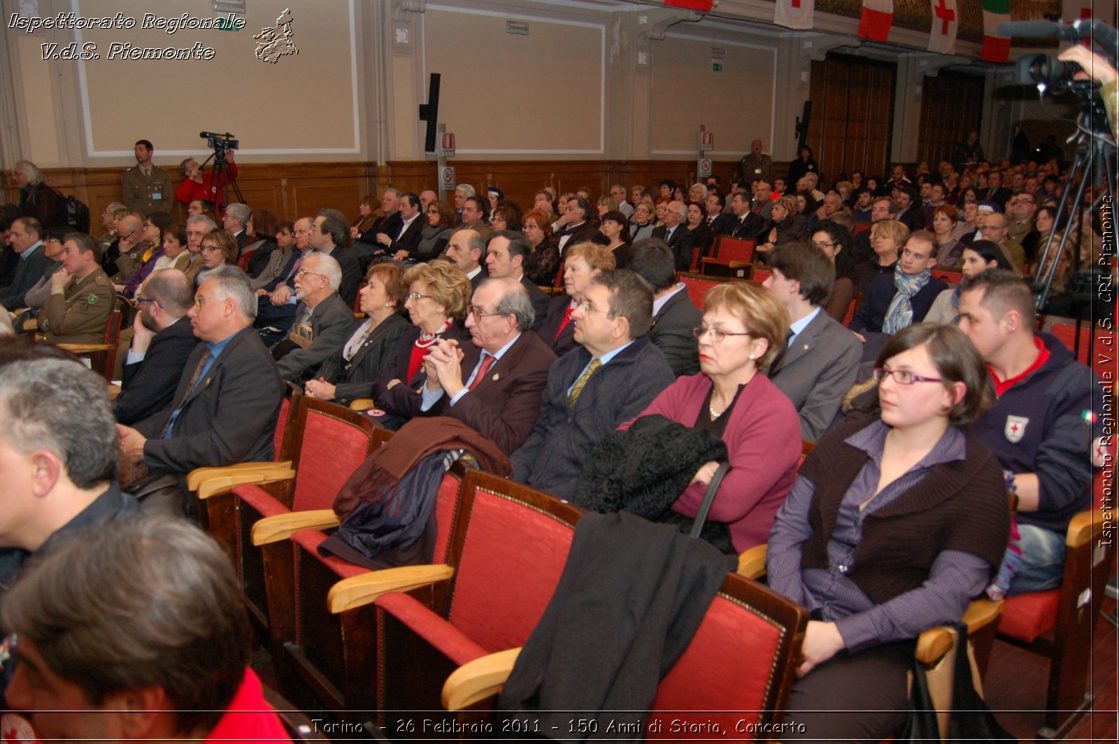 Torino  - 26 Febbraio 2011 - 150 Anni di Storia, Concerto -  Croce Rossa Italiana - Ispettorato Regionale Volontari del Soccorso Piemonte