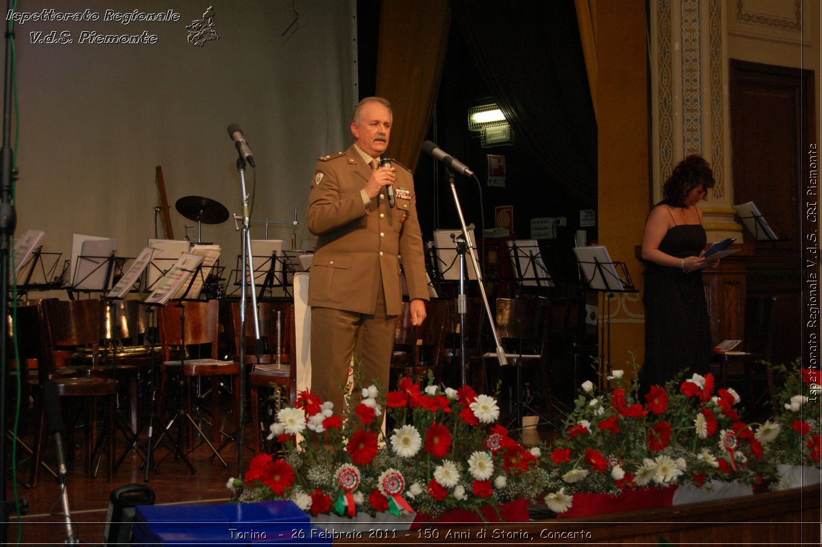 Torino  - 26 Febbraio 2011 - 150 Anni di Storia, Concerto -  Croce Rossa Italiana - Ispettorato Regionale Volontari del Soccorso Piemonte