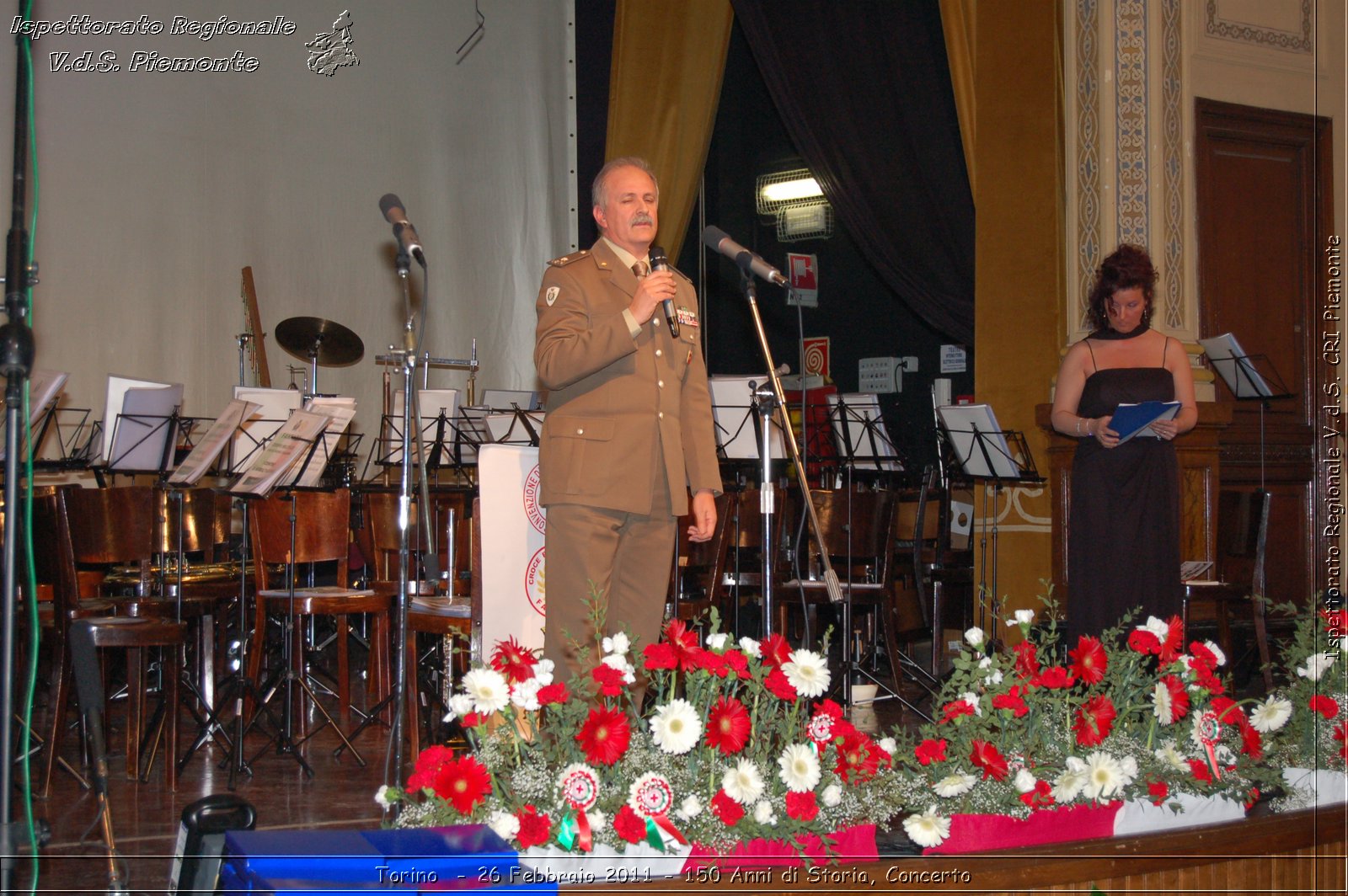 Torino  - 26 Febbraio 2011 - 150 Anni di Storia, Concerto -  Croce Rossa Italiana - Ispettorato Regionale Volontari del Soccorso Piemonte