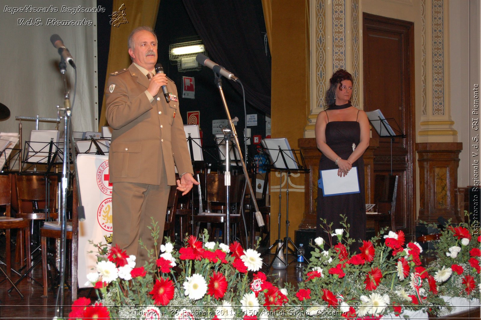 Torino  - 26 Febbraio 2011 - 150 Anni di Storia, Concerto -  Croce Rossa Italiana - Ispettorato Regionale Volontari del Soccorso Piemonte