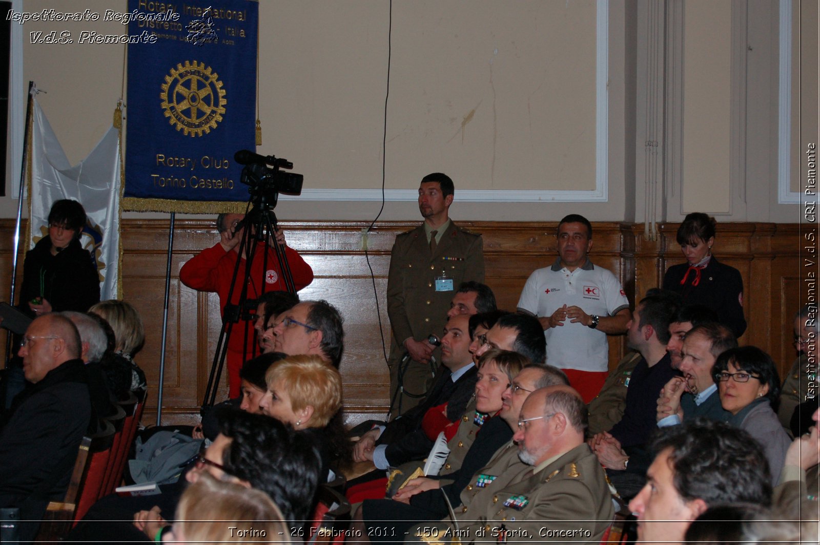 Torino  - 26 Febbraio 2011 - 150 Anni di Storia, Concerto -  Croce Rossa Italiana - Ispettorato Regionale Volontari del Soccorso Piemonte