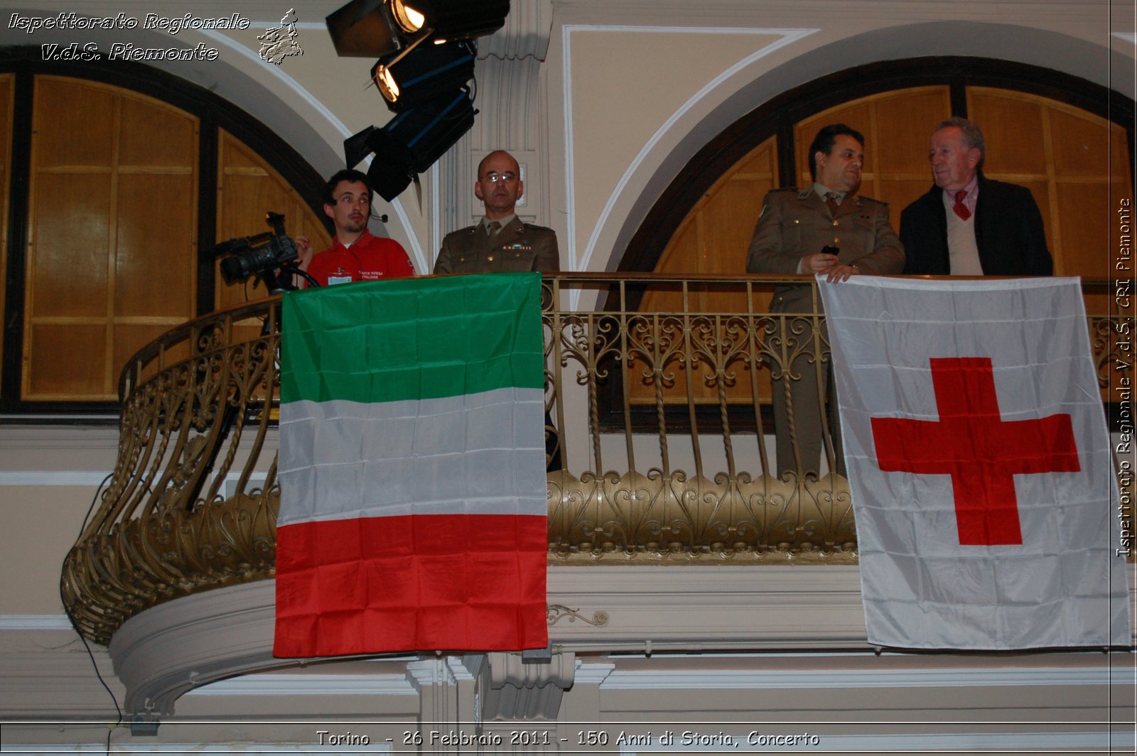 Torino  - 26 Febbraio 2011 - 150 Anni di Storia, Concerto -  Croce Rossa Italiana - Ispettorato Regionale Volontari del Soccorso Piemonte