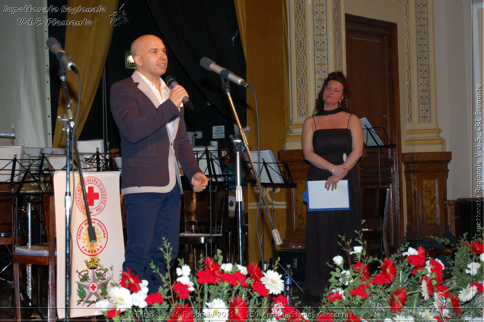 Torino  - 26 Febbraio 2011 - 150 Anni di Storia, Concerto -  Croce Rossa Italiana - Ispettorato Regionale Volontari del Soccorso Piemonte