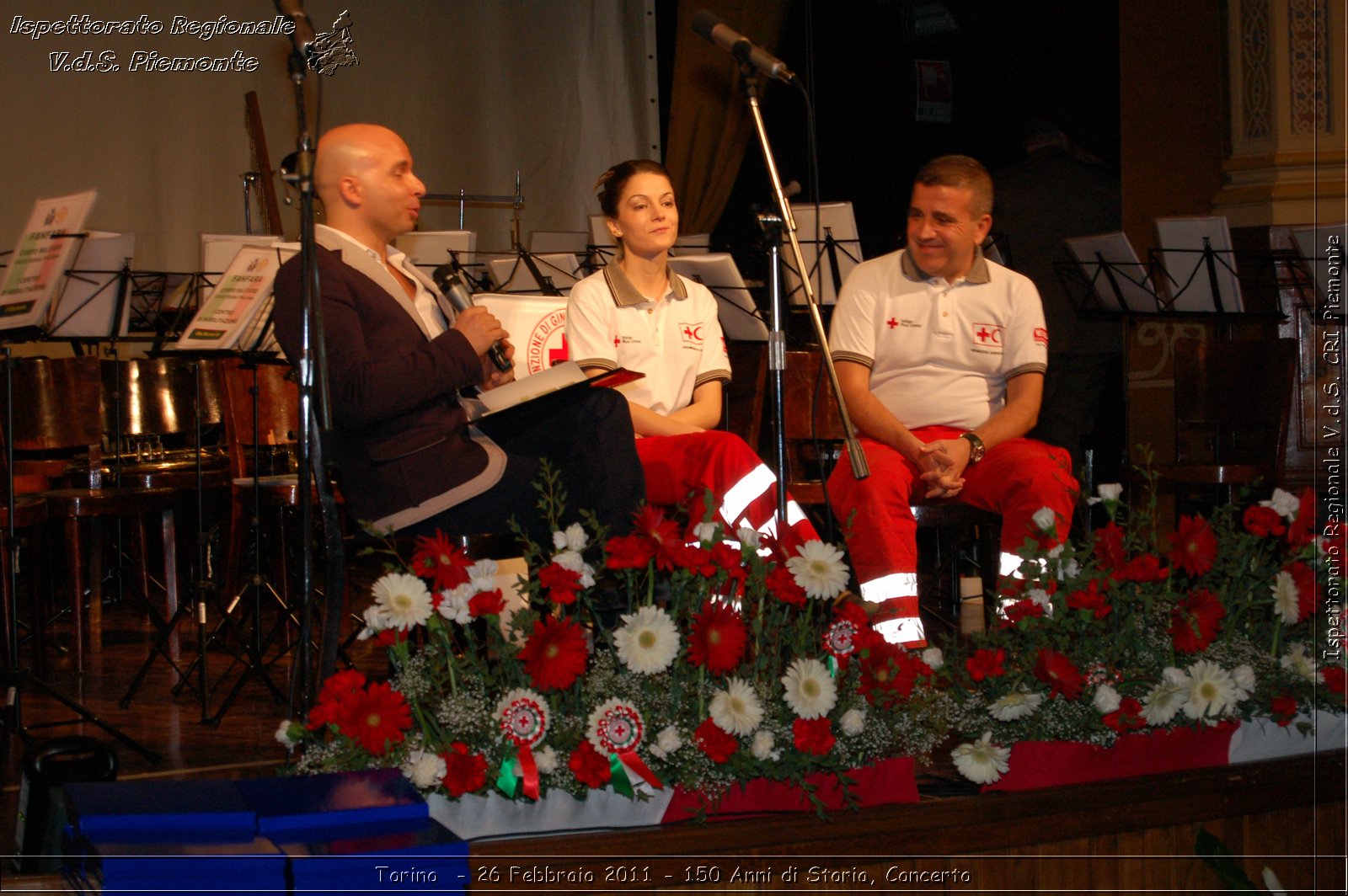 Torino  - 26 Febbraio 2011 - 150 Anni di Storia, Concerto -  Croce Rossa Italiana - Ispettorato Regionale Volontari del Soccorso Piemonte