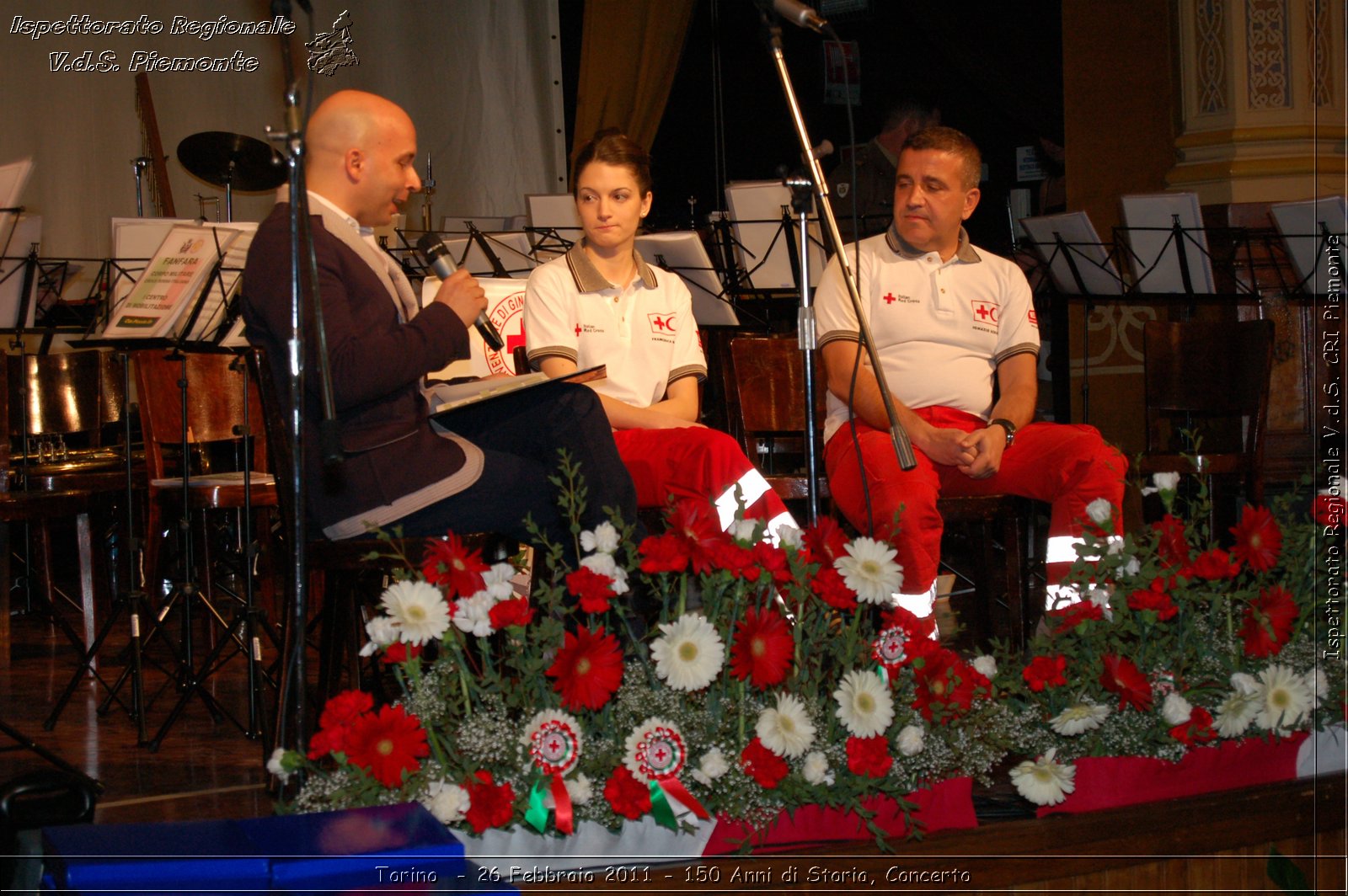 Torino  - 26 Febbraio 2011 - 150 Anni di Storia, Concerto -  Croce Rossa Italiana - Ispettorato Regionale Volontari del Soccorso Piemonte