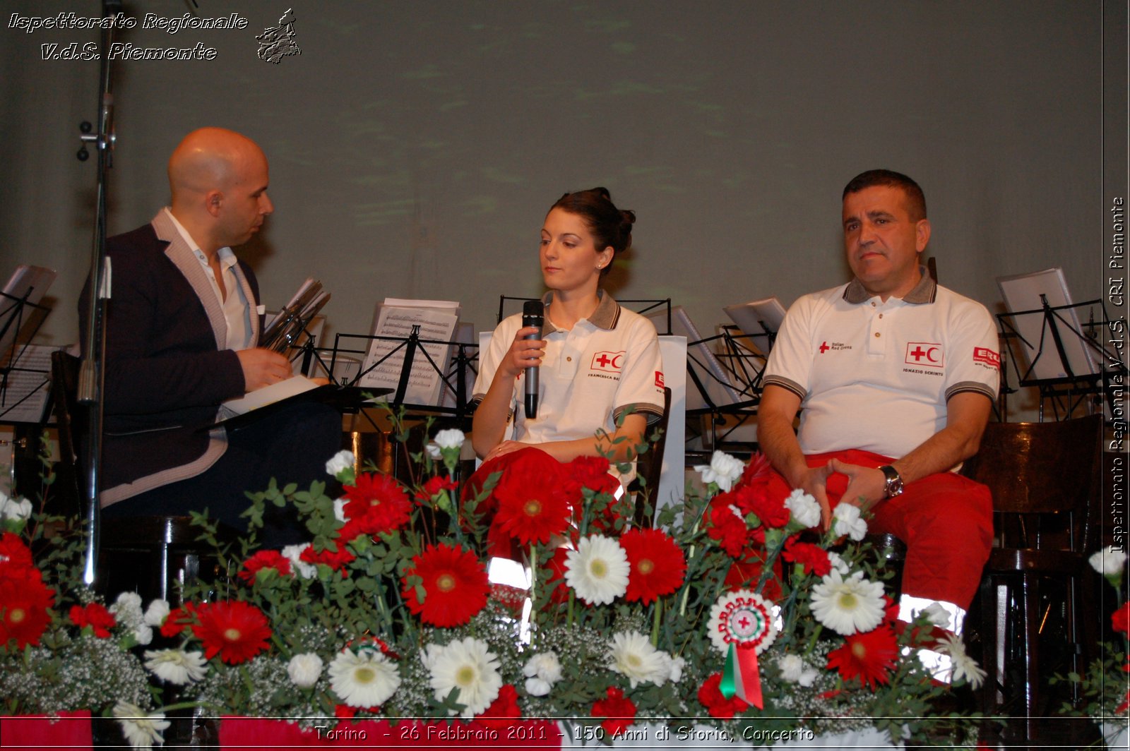 Torino  - 26 Febbraio 2011 - 150 Anni di Storia, Concerto -  Croce Rossa Italiana - Ispettorato Regionale Volontari del Soccorso Piemonte