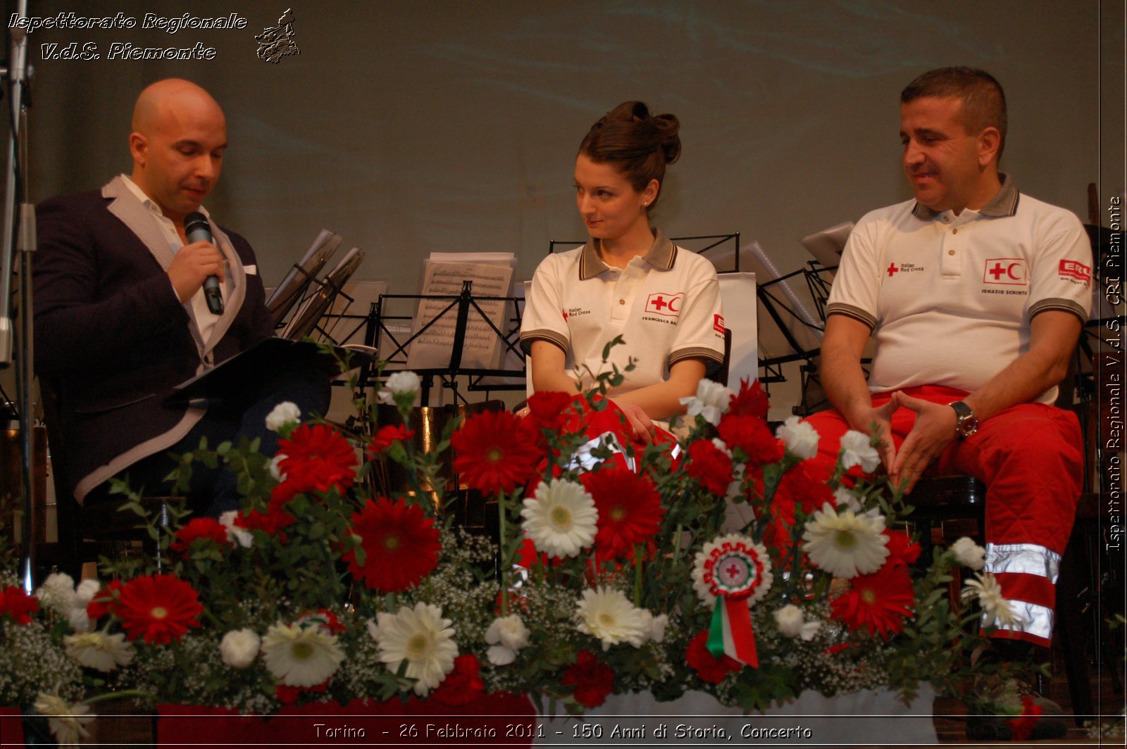 Torino  - 26 Febbraio 2011 - 150 Anni di Storia, Concerto -  Croce Rossa Italiana - Ispettorato Regionale Volontari del Soccorso Piemonte