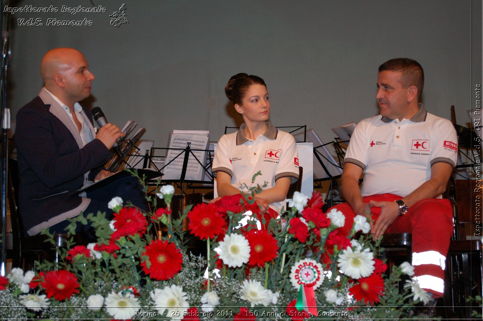 Torino  - 26 Febbraio 2011 - 150 Anni di Storia, Concerto -  Croce Rossa Italiana - Ispettorato Regionale Volontari del Soccorso Piemonte