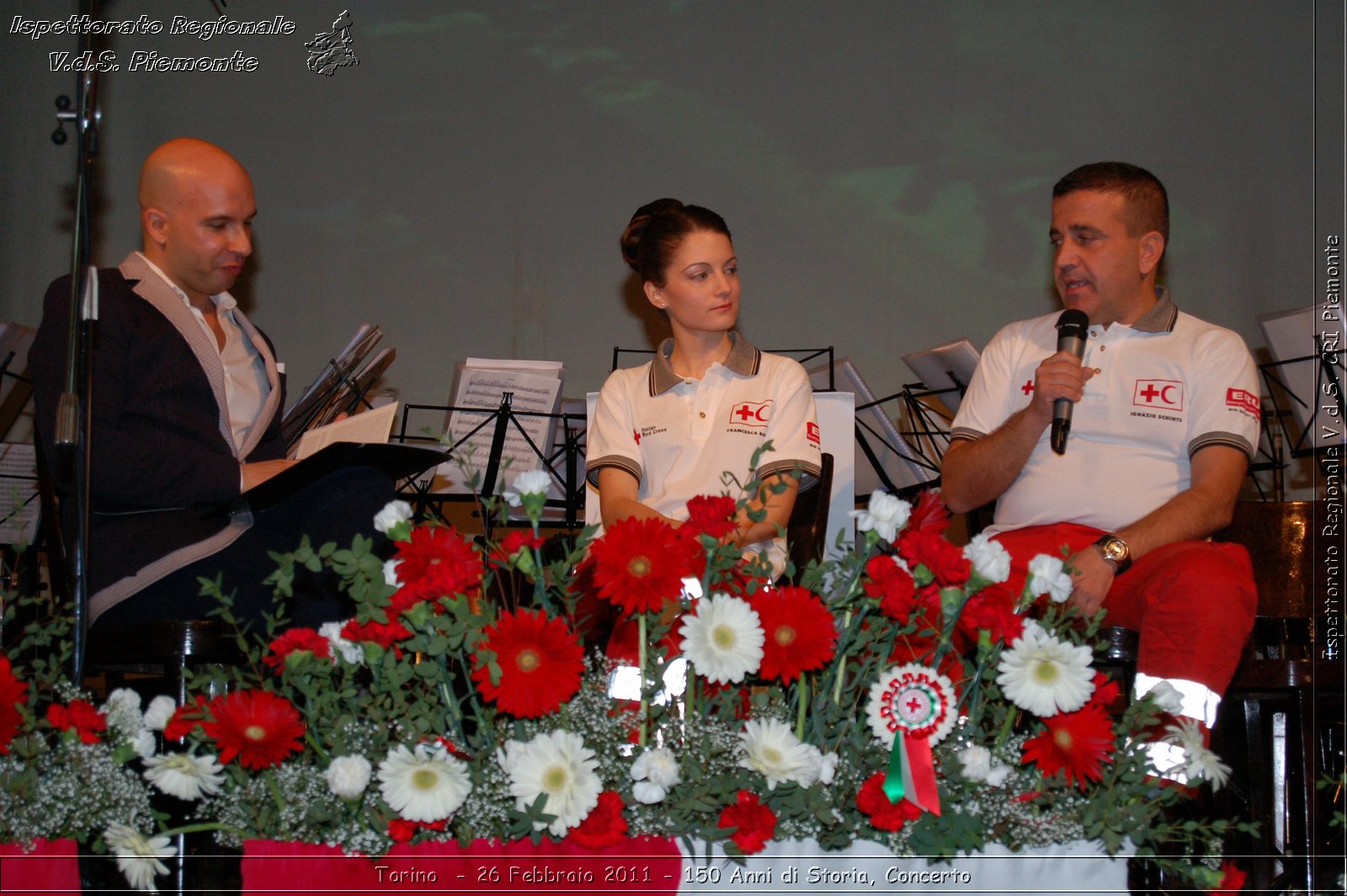 Torino  - 26 Febbraio 2011 - 150 Anni di Storia, Concerto -  Croce Rossa Italiana - Ispettorato Regionale Volontari del Soccorso Piemonte