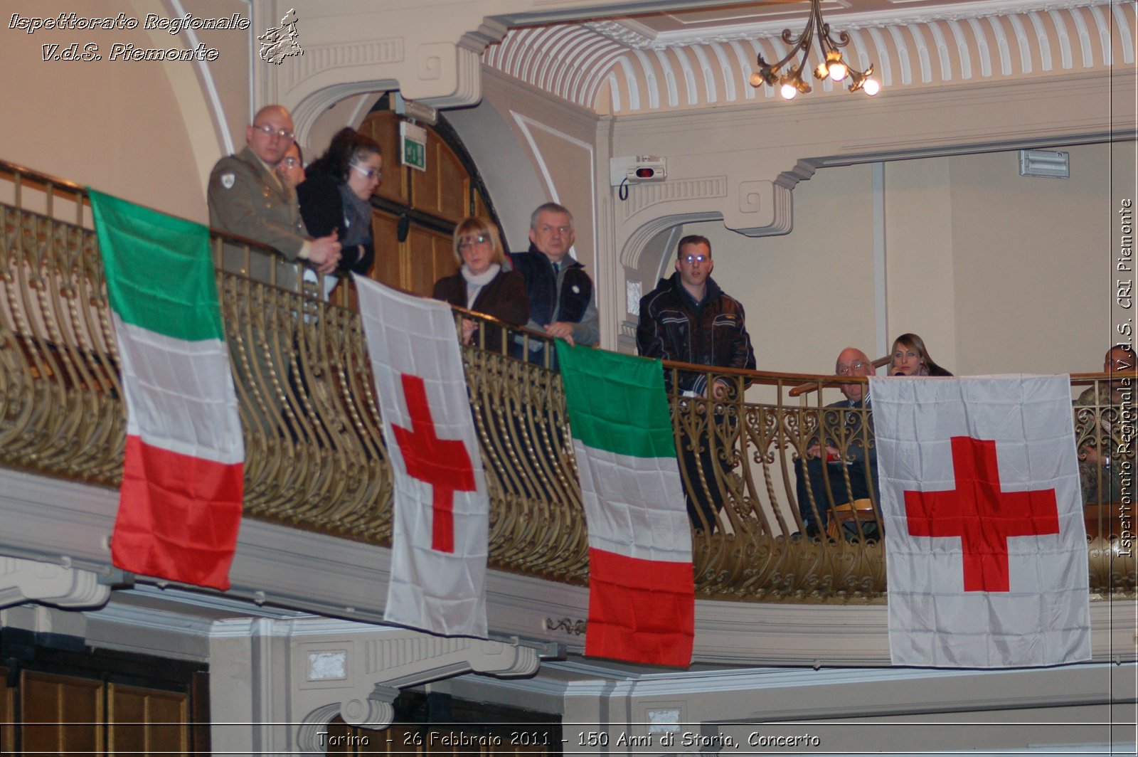 Torino  - 26 Febbraio 2011 - 150 Anni di Storia, Concerto -  Croce Rossa Italiana - Ispettorato Regionale Volontari del Soccorso Piemonte