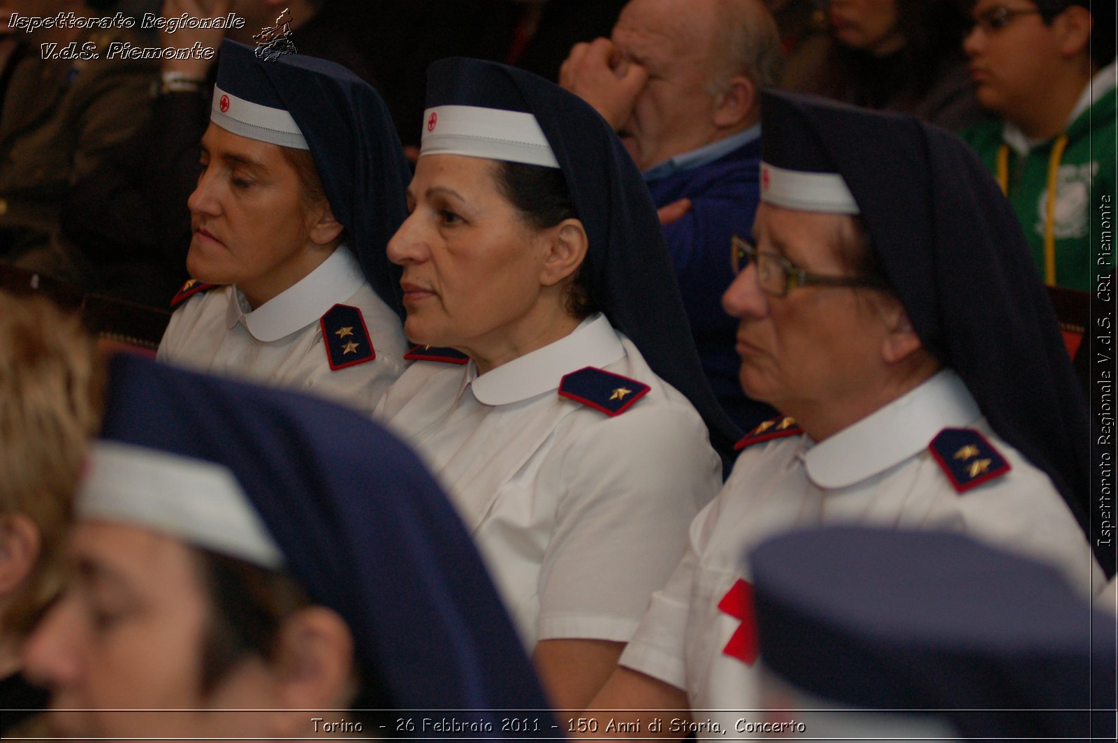 Torino  - 26 Febbraio 2011 - 150 Anni di Storia, Concerto -  Croce Rossa Italiana - Ispettorato Regionale Volontari del Soccorso Piemonte