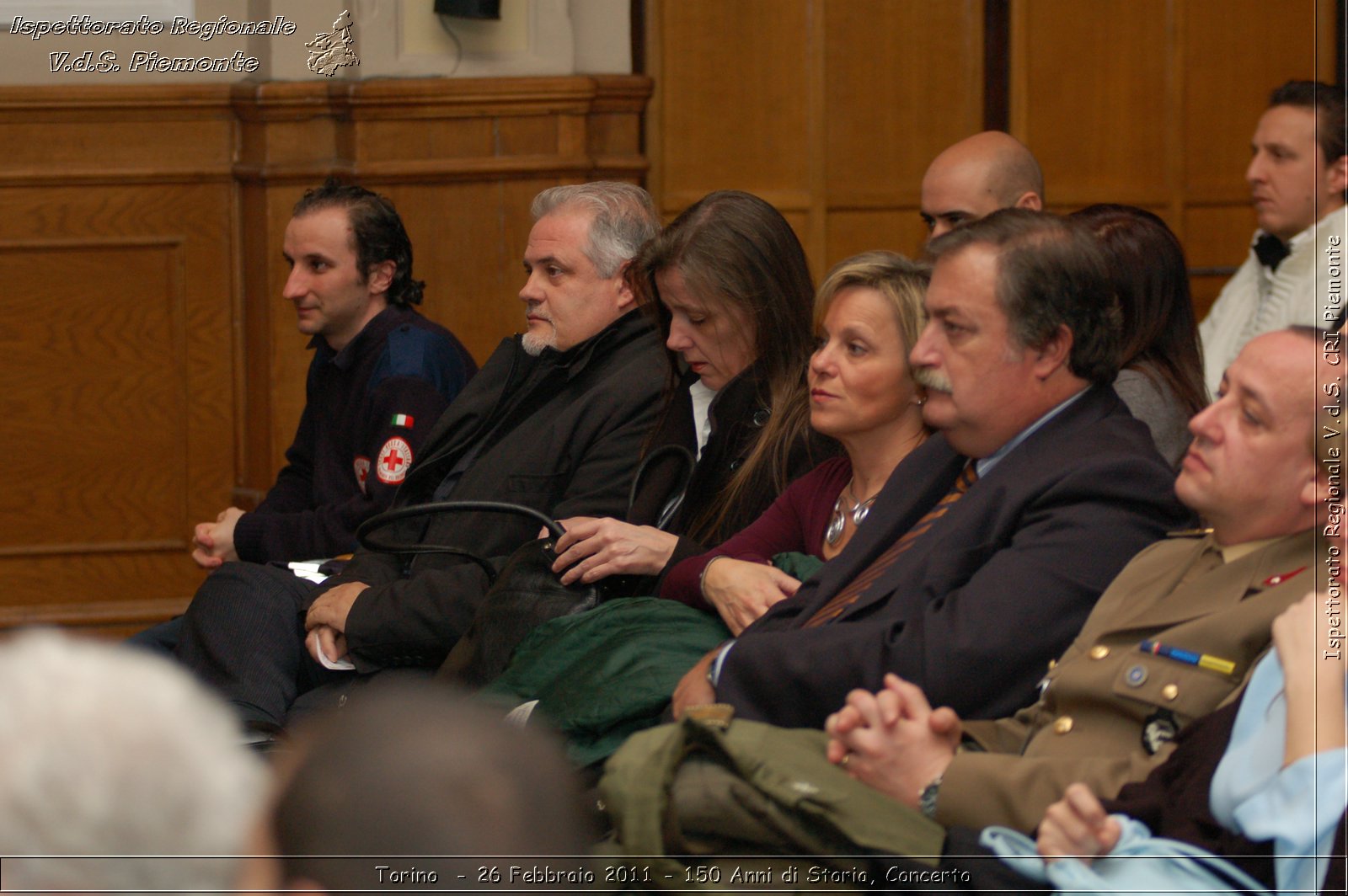 Torino  - 26 Febbraio 2011 - 150 Anni di Storia, Concerto -  Croce Rossa Italiana - Ispettorato Regionale Volontari del Soccorso Piemonte