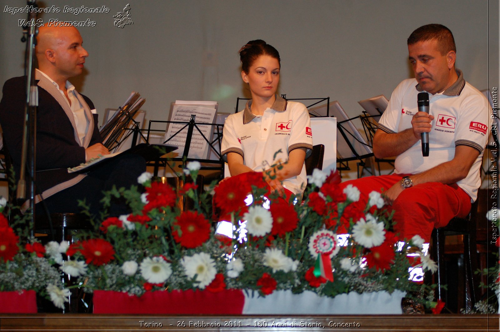 Torino  - 26 Febbraio 2011 - 150 Anni di Storia, Concerto -  Croce Rossa Italiana - Ispettorato Regionale Volontari del Soccorso Piemonte