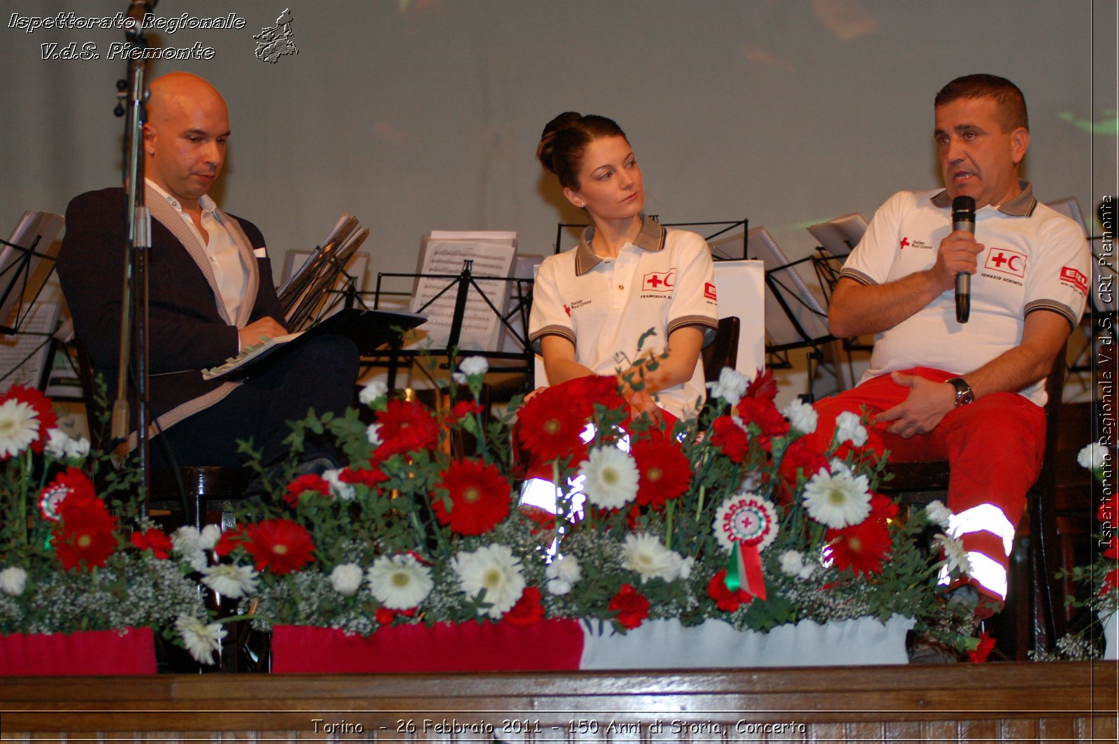 Torino  - 26 Febbraio 2011 - 150 Anni di Storia, Concerto -  Croce Rossa Italiana - Ispettorato Regionale Volontari del Soccorso Piemonte