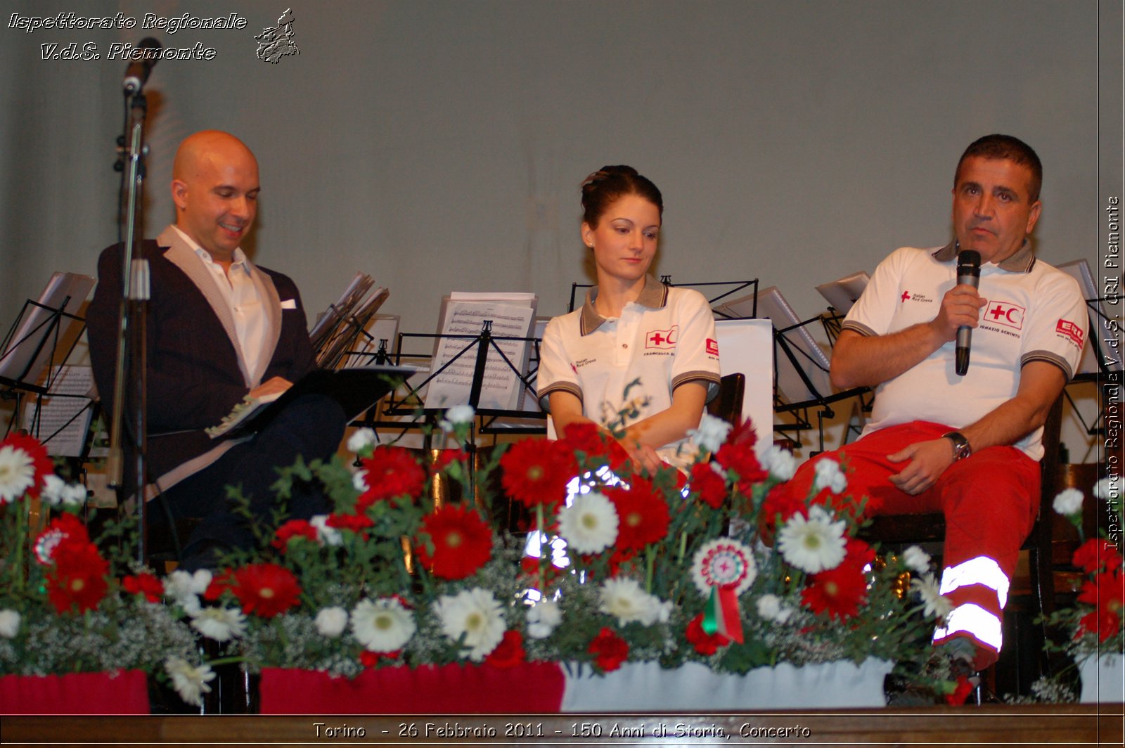 Torino  - 26 Febbraio 2011 - 150 Anni di Storia, Concerto -  Croce Rossa Italiana - Ispettorato Regionale Volontari del Soccorso Piemonte