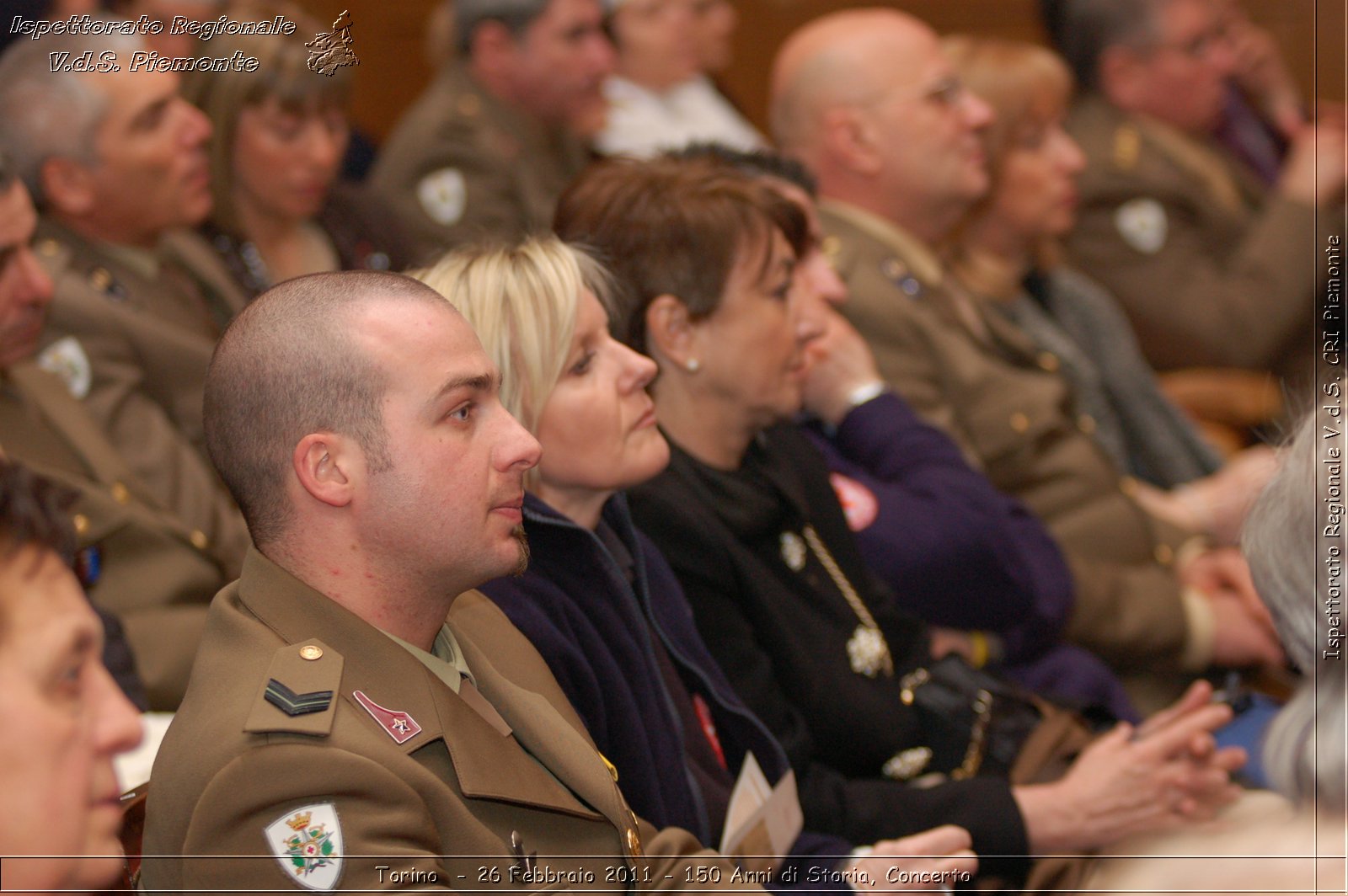 Torino  - 26 Febbraio 2011 - 150 Anni di Storia, Concerto -  Croce Rossa Italiana - Ispettorato Regionale Volontari del Soccorso Piemonte