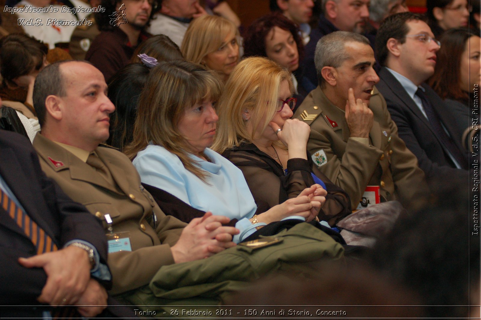 Torino  - 26 Febbraio 2011 - 150 Anni di Storia, Concerto -  Croce Rossa Italiana - Ispettorato Regionale Volontari del Soccorso Piemonte