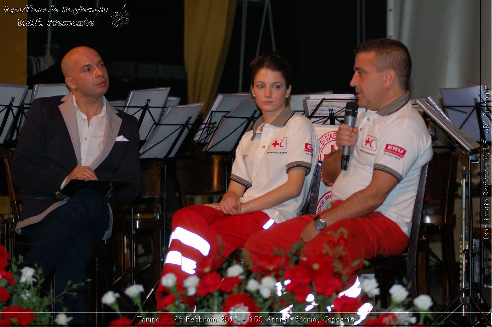 Torino  - 26 Febbraio 2011 - 150 Anni di Storia, Concerto -  Croce Rossa Italiana - Ispettorato Regionale Volontari del Soccorso Piemonte