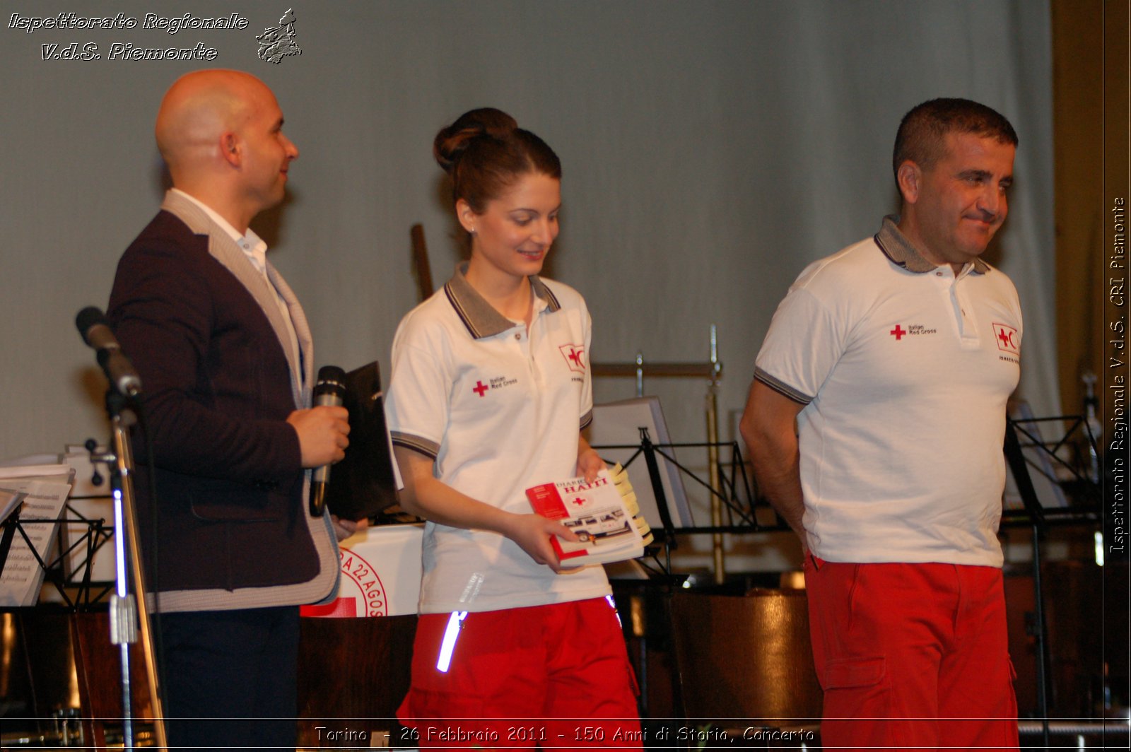 Torino  - 26 Febbraio 2011 - 150 Anni di Storia, Concerto -  Croce Rossa Italiana - Ispettorato Regionale Volontari del Soccorso Piemonte