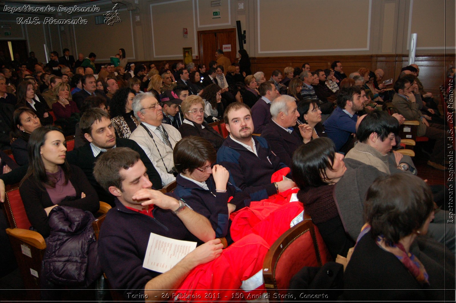 Torino  - 26 Febbraio 2011 - 150 Anni di Storia, Concerto -  Croce Rossa Italiana - Ispettorato Regionale Volontari del Soccorso Piemonte