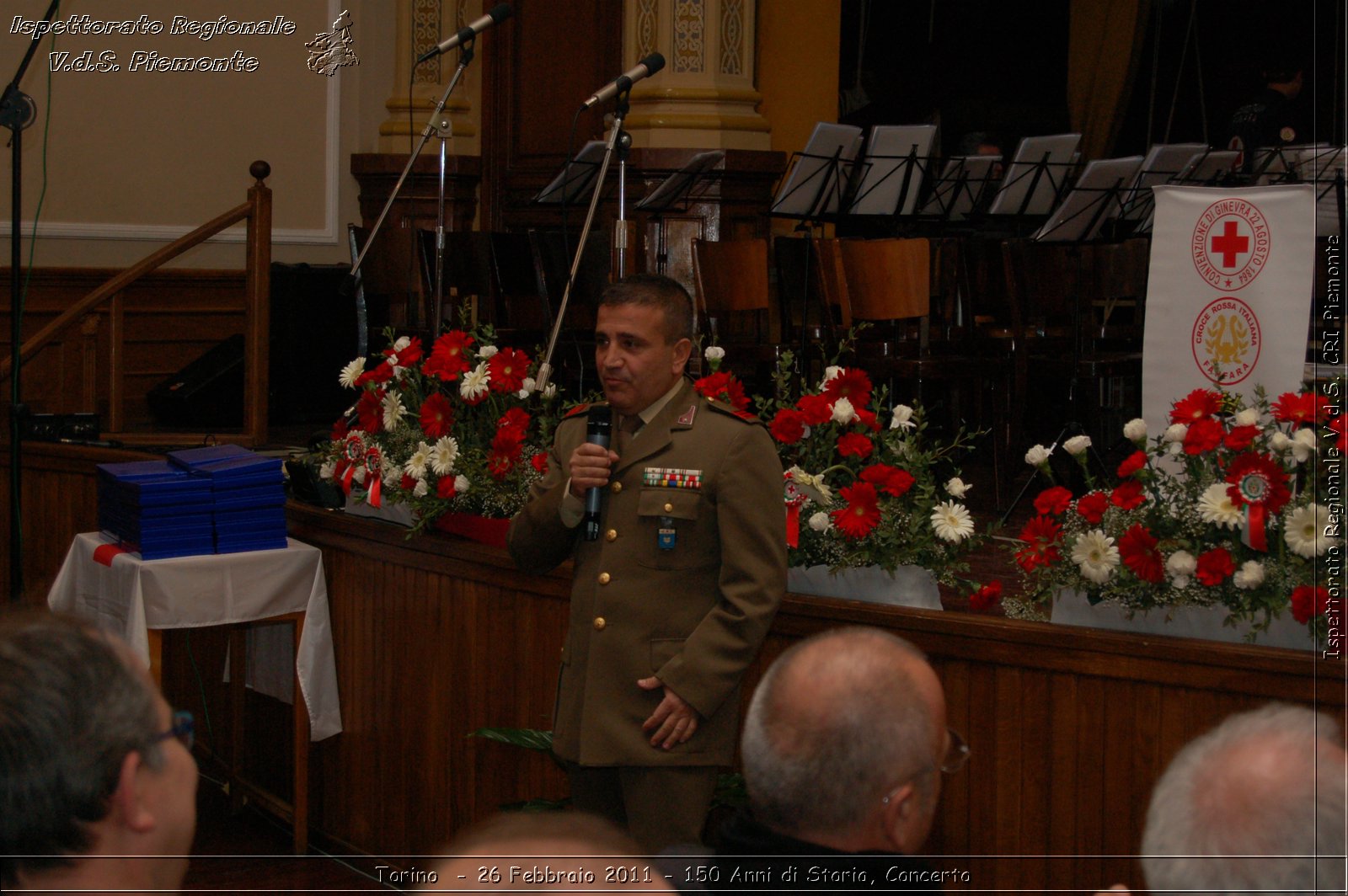 Torino  - 26 Febbraio 2011 - 150 Anni di Storia, Concerto -  Croce Rossa Italiana - Ispettorato Regionale Volontari del Soccorso Piemonte