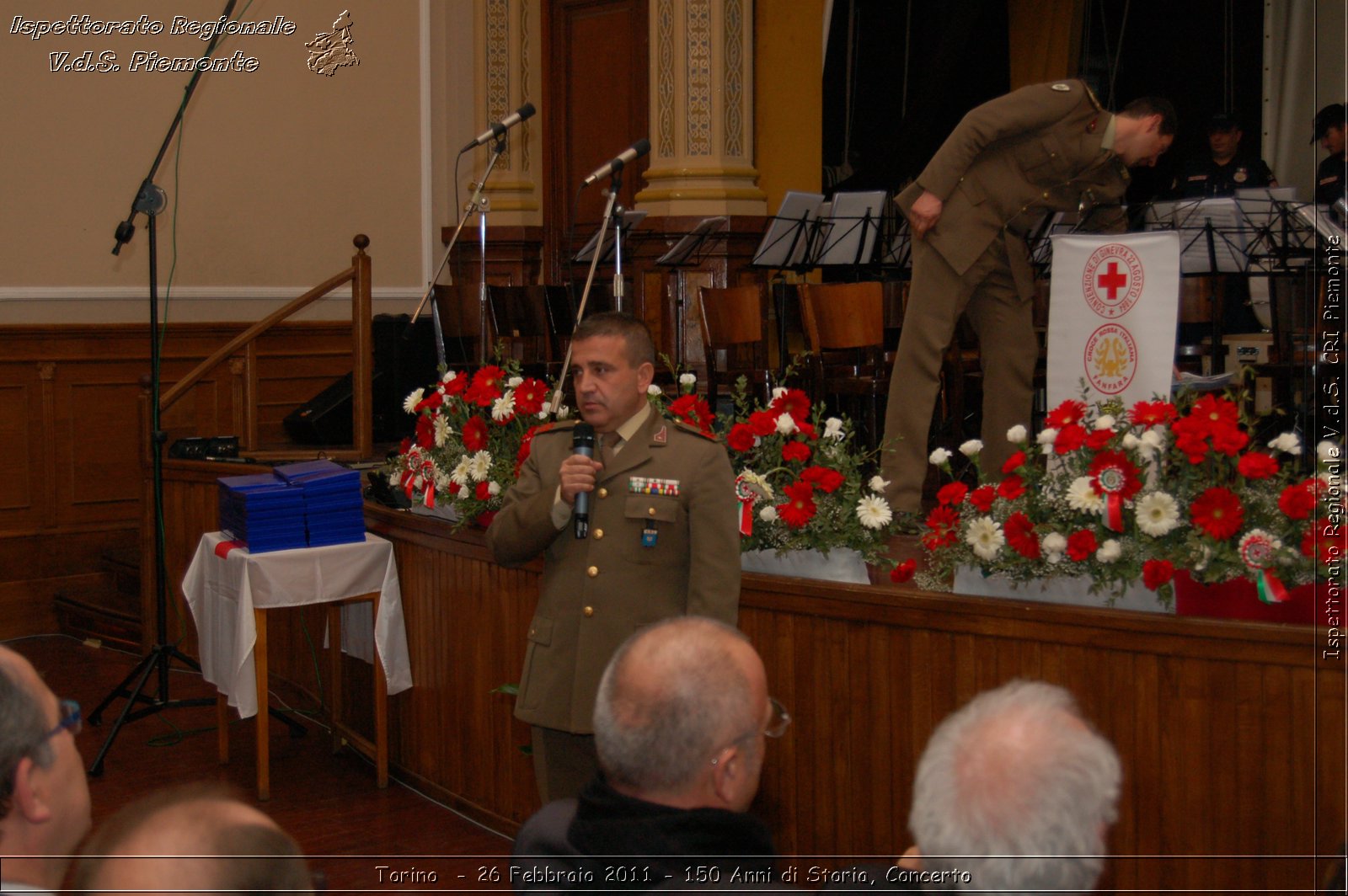 Torino  - 26 Febbraio 2011 - 150 Anni di Storia, Concerto -  Croce Rossa Italiana - Ispettorato Regionale Volontari del Soccorso Piemonte