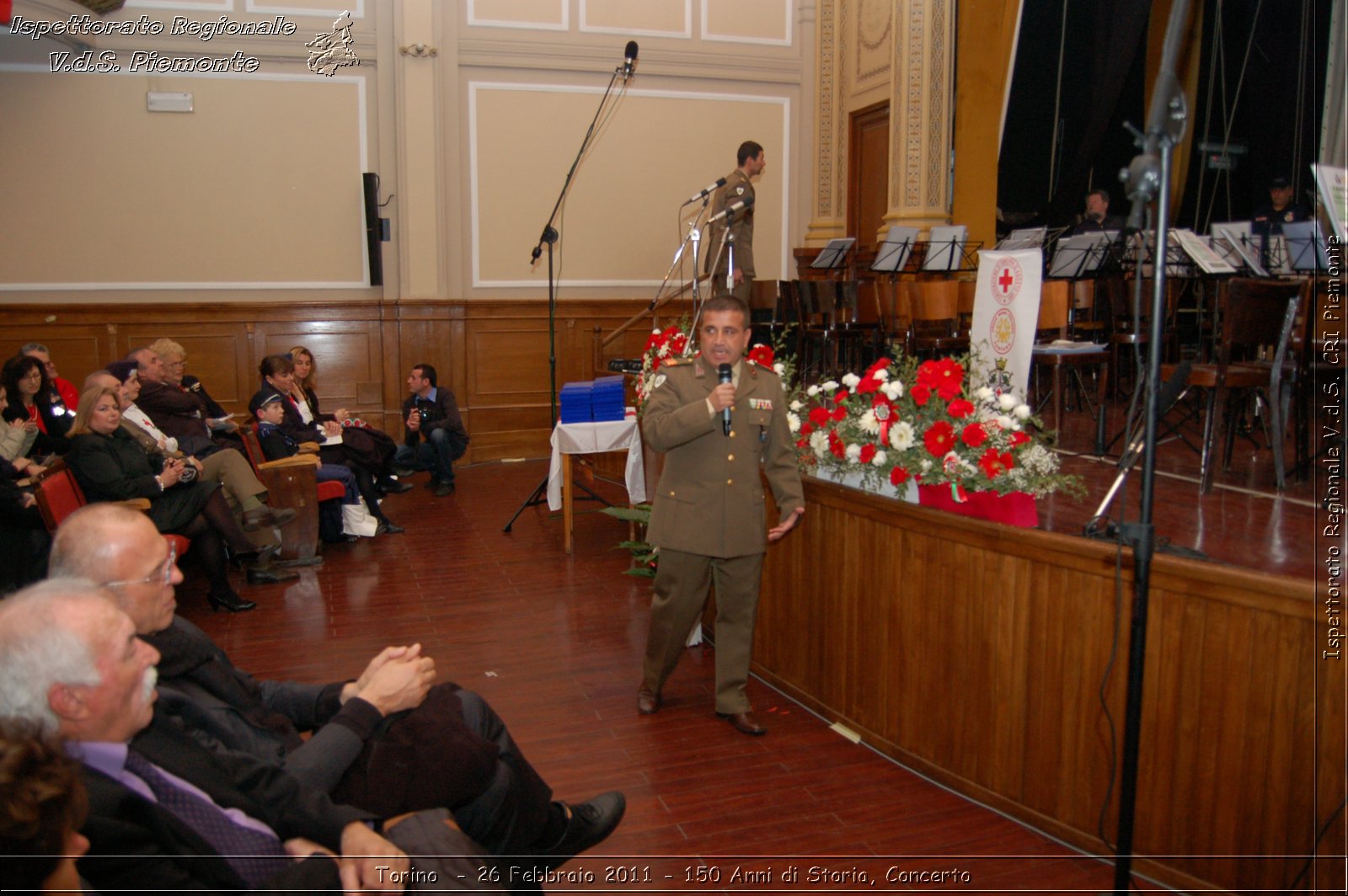 Torino  - 26 Febbraio 2011 - 150 Anni di Storia, Concerto -  Croce Rossa Italiana - Ispettorato Regionale Volontari del Soccorso Piemonte