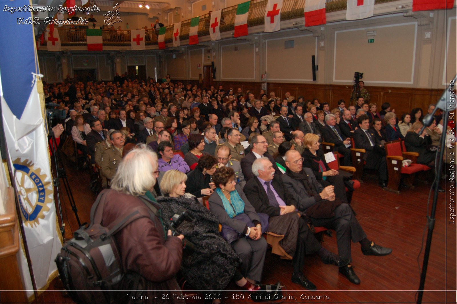 Torino  - 26 Febbraio 2011 - 150 Anni di Storia, Concerto -  Croce Rossa Italiana - Ispettorato Regionale Volontari del Soccorso Piemonte