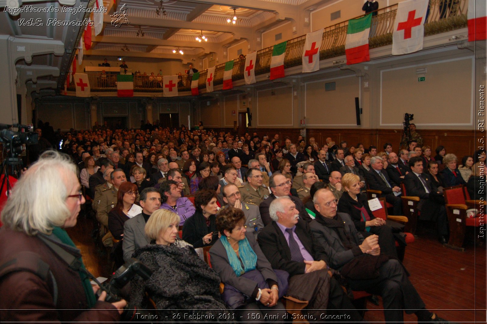 Torino  - 26 Febbraio 2011 - 150 Anni di Storia, Concerto -  Croce Rossa Italiana - Ispettorato Regionale Volontari del Soccorso Piemonte