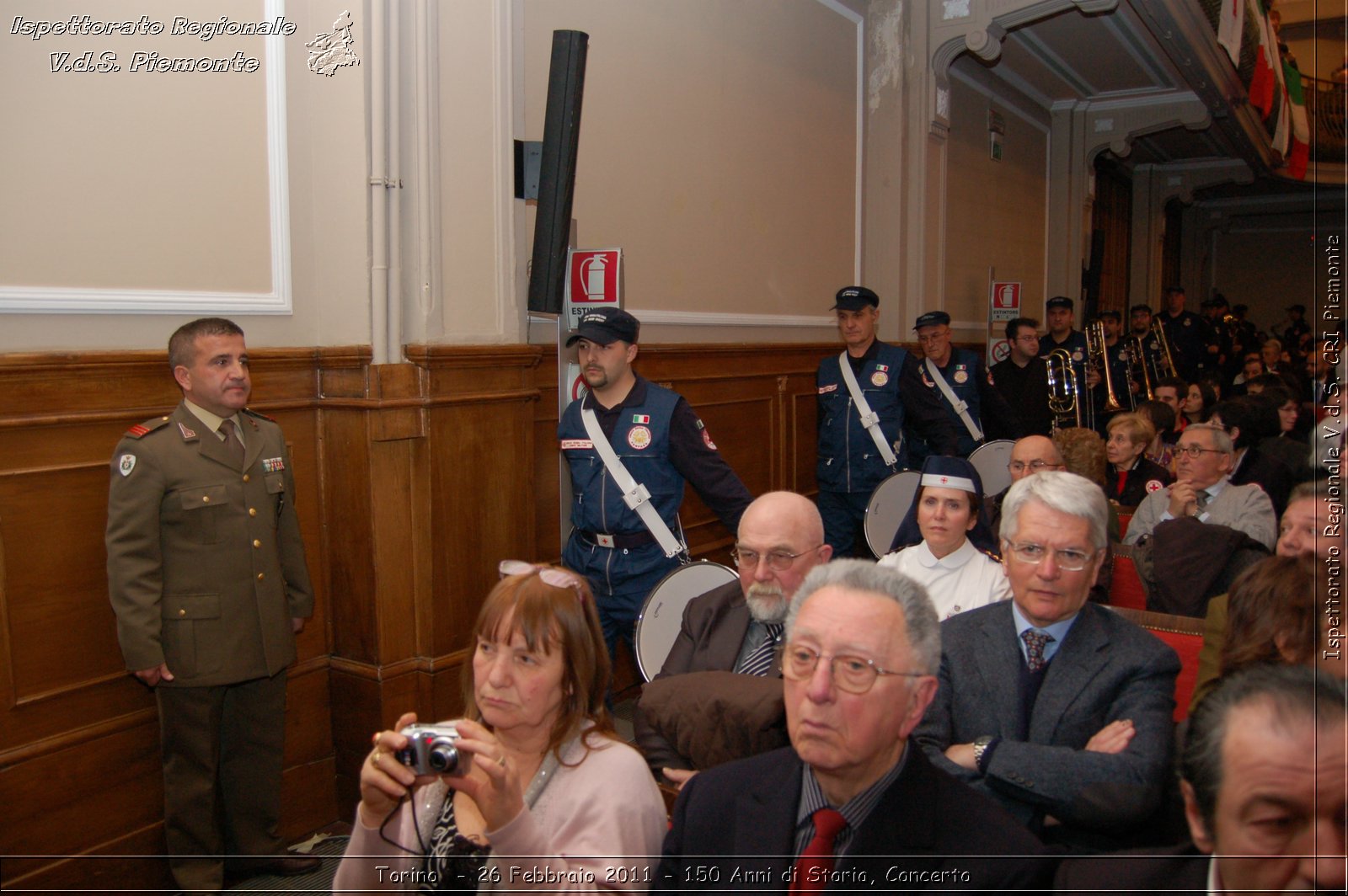 Torino  - 26 Febbraio 2011 - 150 Anni di Storia, Concerto -  Croce Rossa Italiana - Ispettorato Regionale Volontari del Soccorso Piemonte