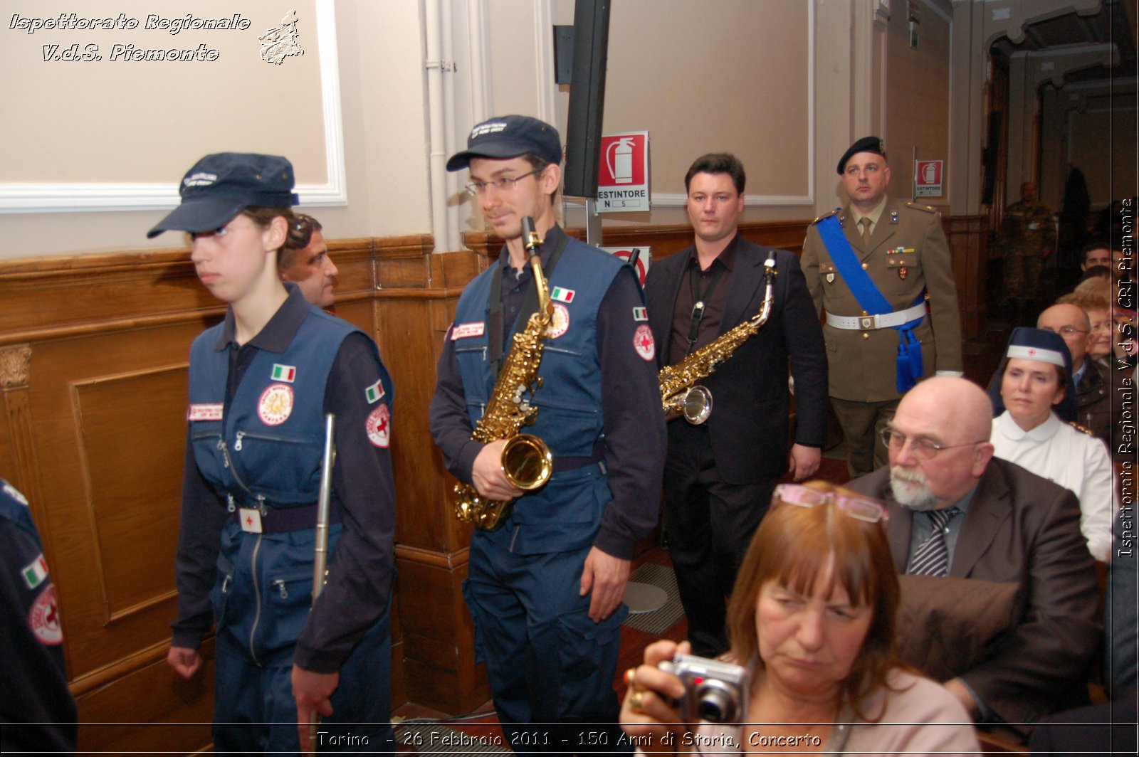 Torino  - 26 Febbraio 2011 - 150 Anni di Storia, Concerto -  Croce Rossa Italiana - Ispettorato Regionale Volontari del Soccorso Piemonte