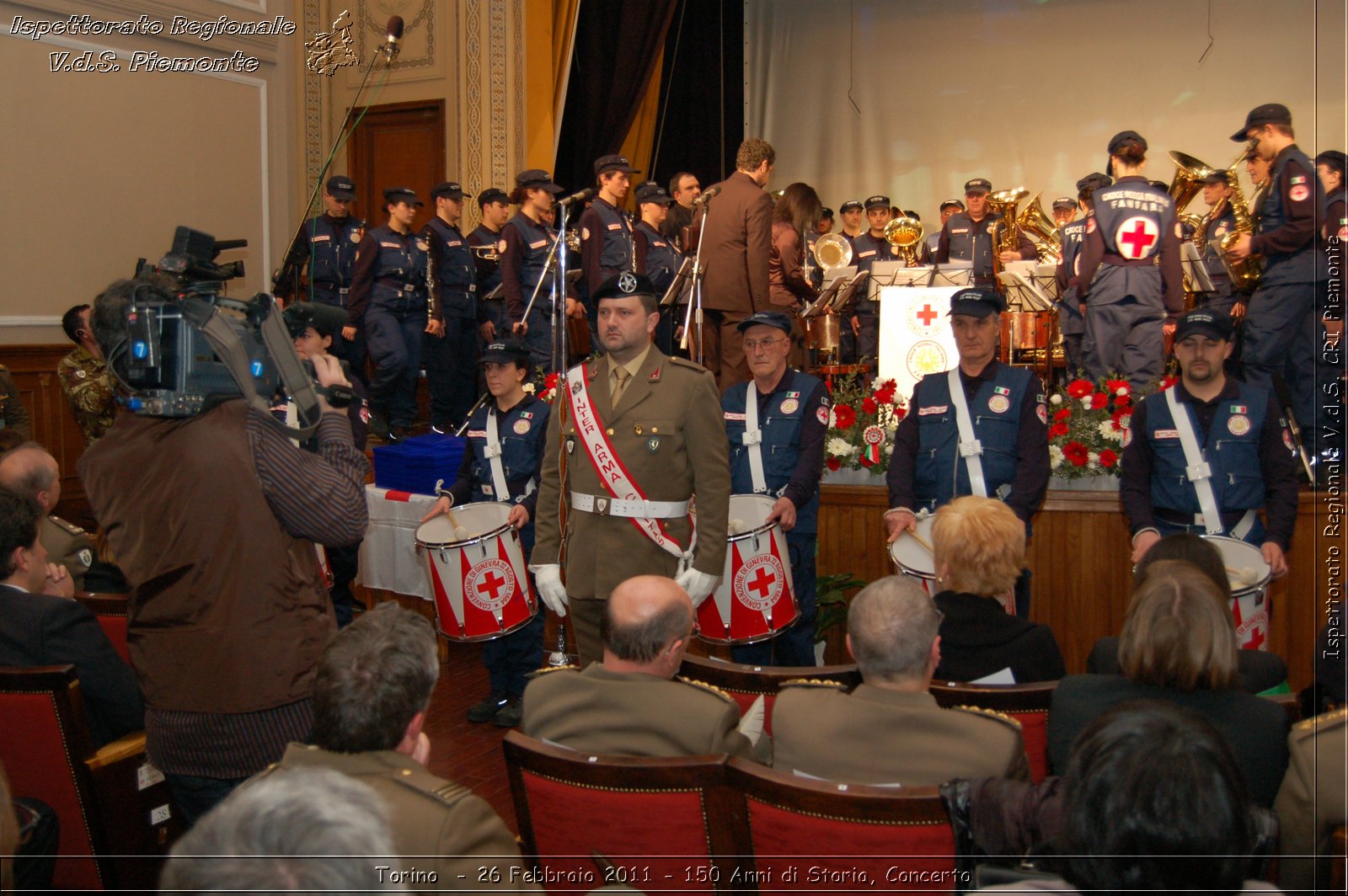 Torino  - 26 Febbraio 2011 - 150 Anni di Storia, Concerto -  Croce Rossa Italiana - Ispettorato Regionale Volontari del Soccorso Piemonte