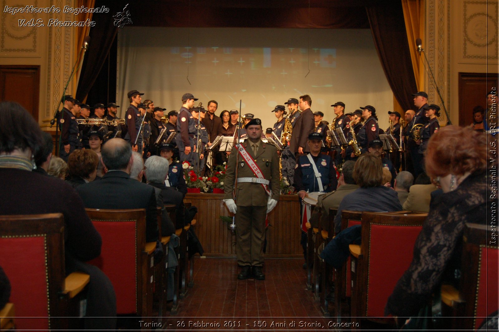 Torino  - 26 Febbraio 2011 - 150 Anni di Storia, Concerto -  Croce Rossa Italiana - Ispettorato Regionale Volontari del Soccorso Piemonte