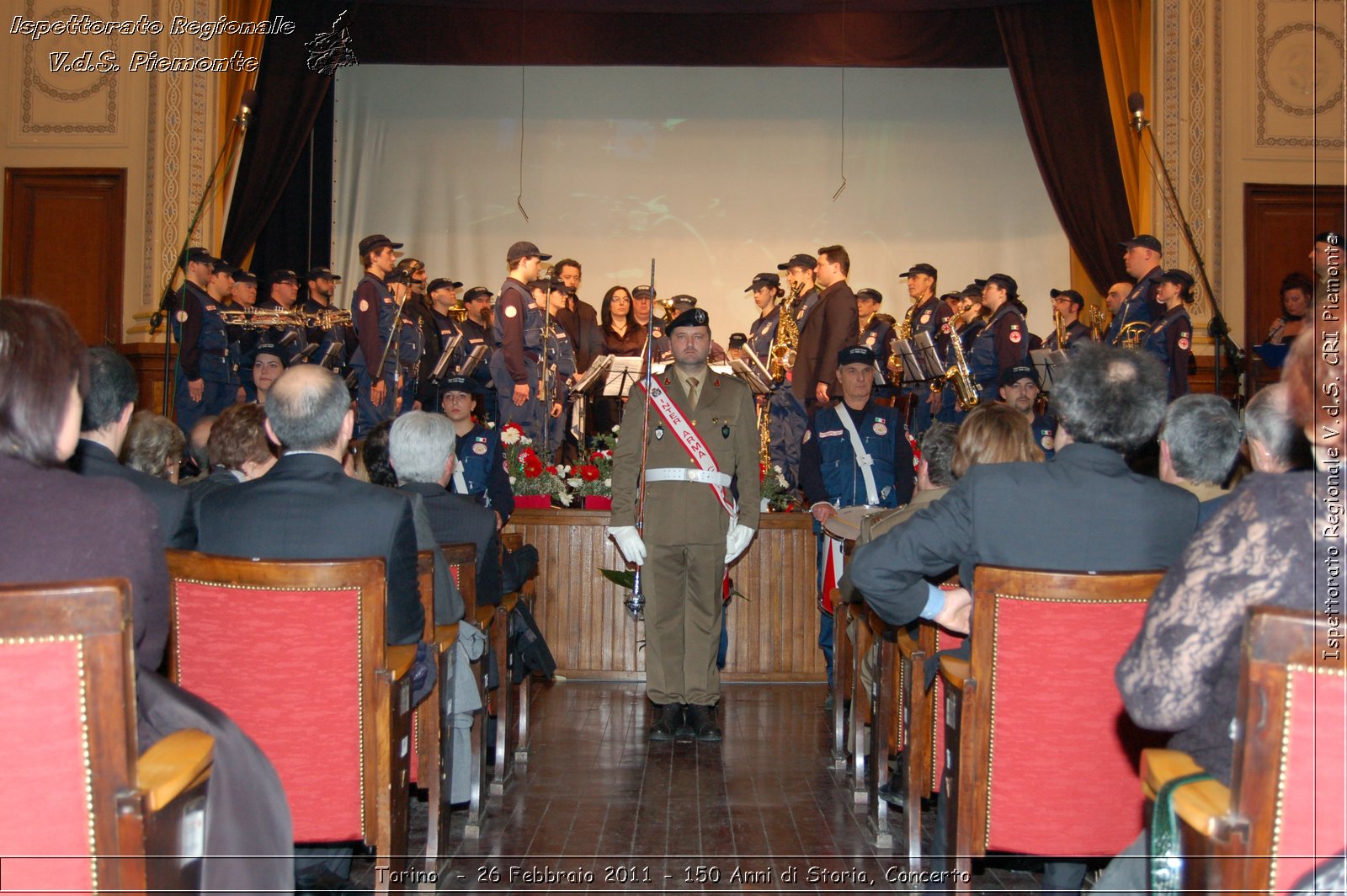 Torino  - 26 Febbraio 2011 - 150 Anni di Storia, Concerto -  Croce Rossa Italiana - Ispettorato Regionale Volontari del Soccorso Piemonte