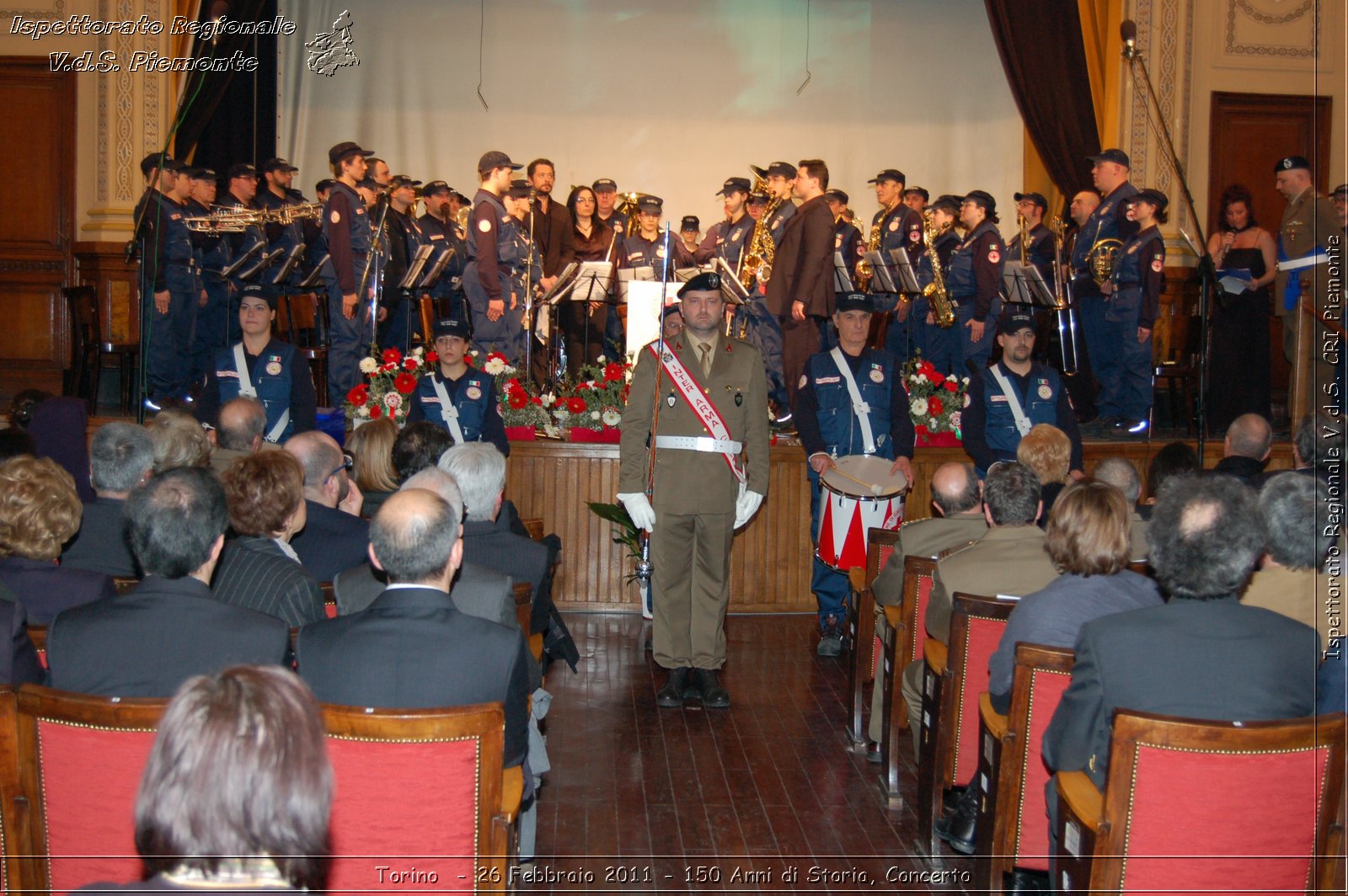 Torino  - 26 Febbraio 2011 - 150 Anni di Storia, Concerto -  Croce Rossa Italiana - Ispettorato Regionale Volontari del Soccorso Piemonte