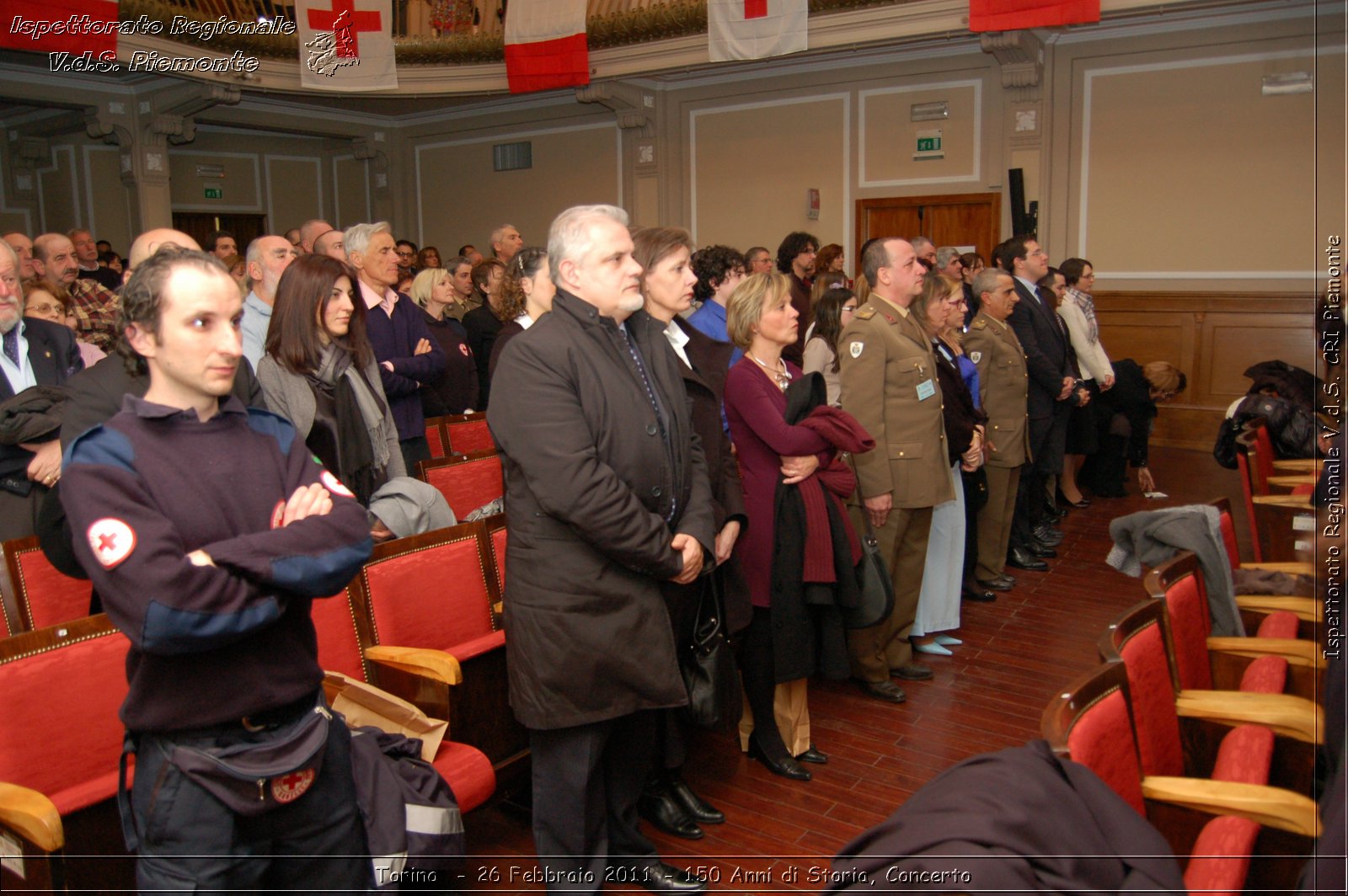 Torino  - 26 Febbraio 2011 - 150 Anni di Storia, Concerto -  Croce Rossa Italiana - Ispettorato Regionale Volontari del Soccorso Piemonte