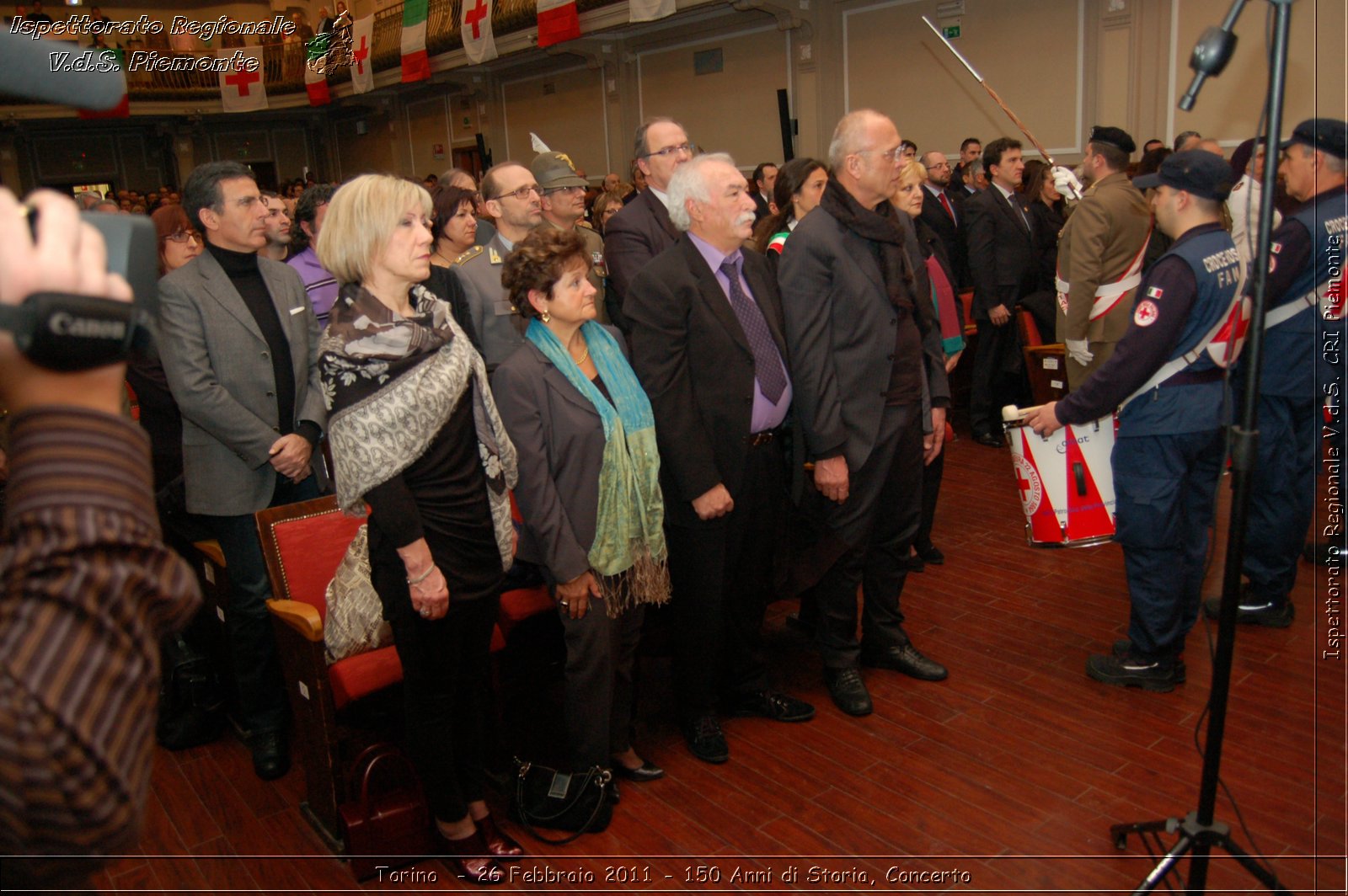 Torino  - 26 Febbraio 2011 - 150 Anni di Storia, Concerto -  Croce Rossa Italiana - Ispettorato Regionale Volontari del Soccorso Piemonte