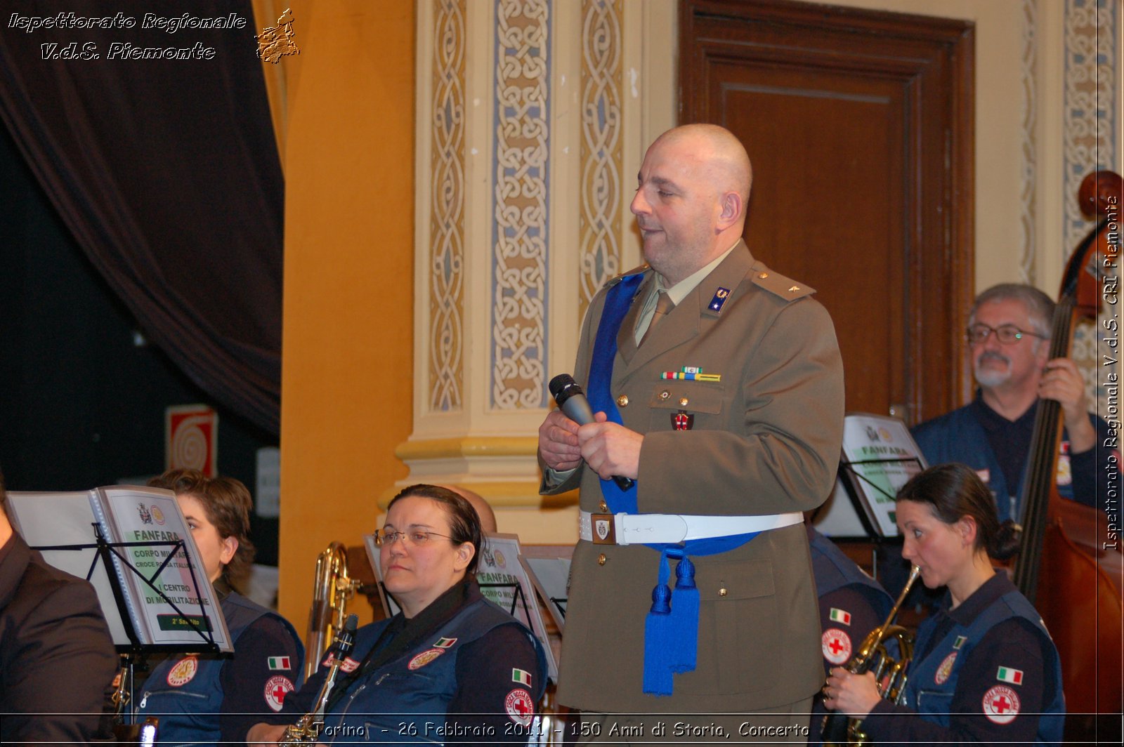 Torino  - 26 Febbraio 2011 - 150 Anni di Storia, Concerto -  Croce Rossa Italiana - Ispettorato Regionale Volontari del Soccorso Piemonte